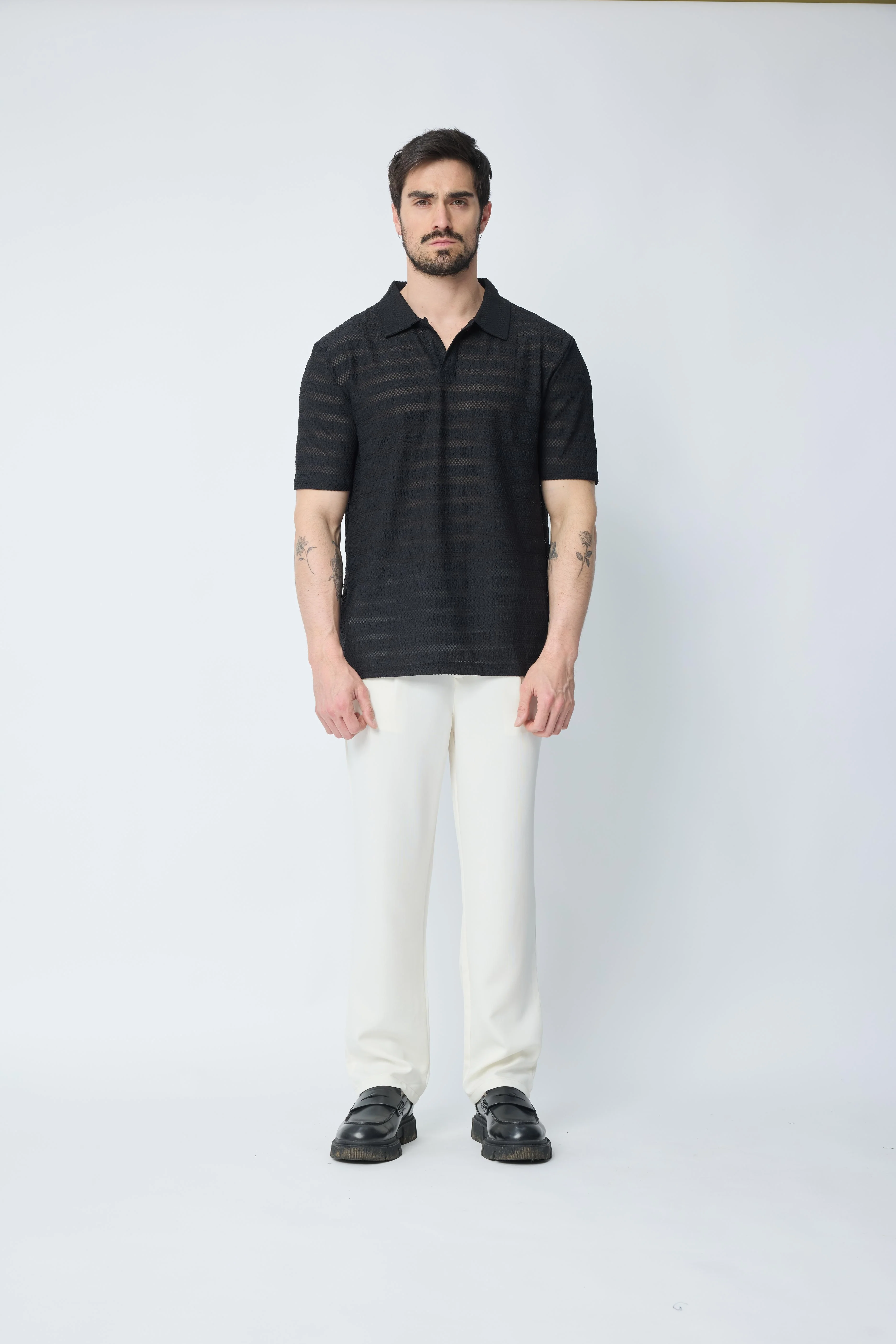 Polo à rayures - Image 4
