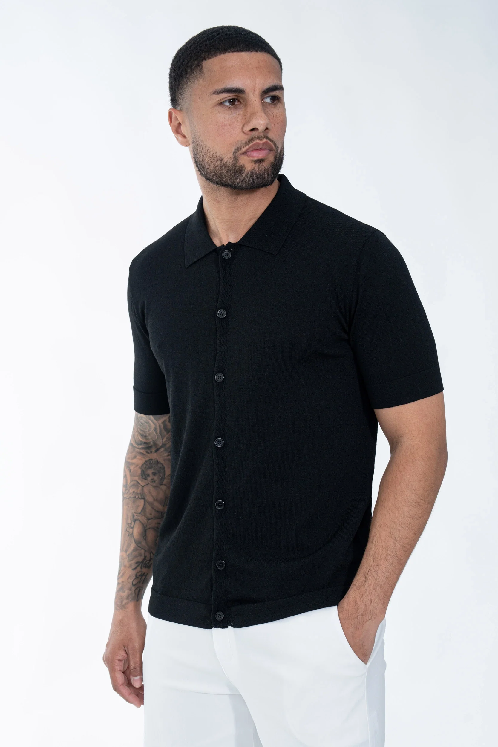 Polo boutonné manches courtes - Image 6