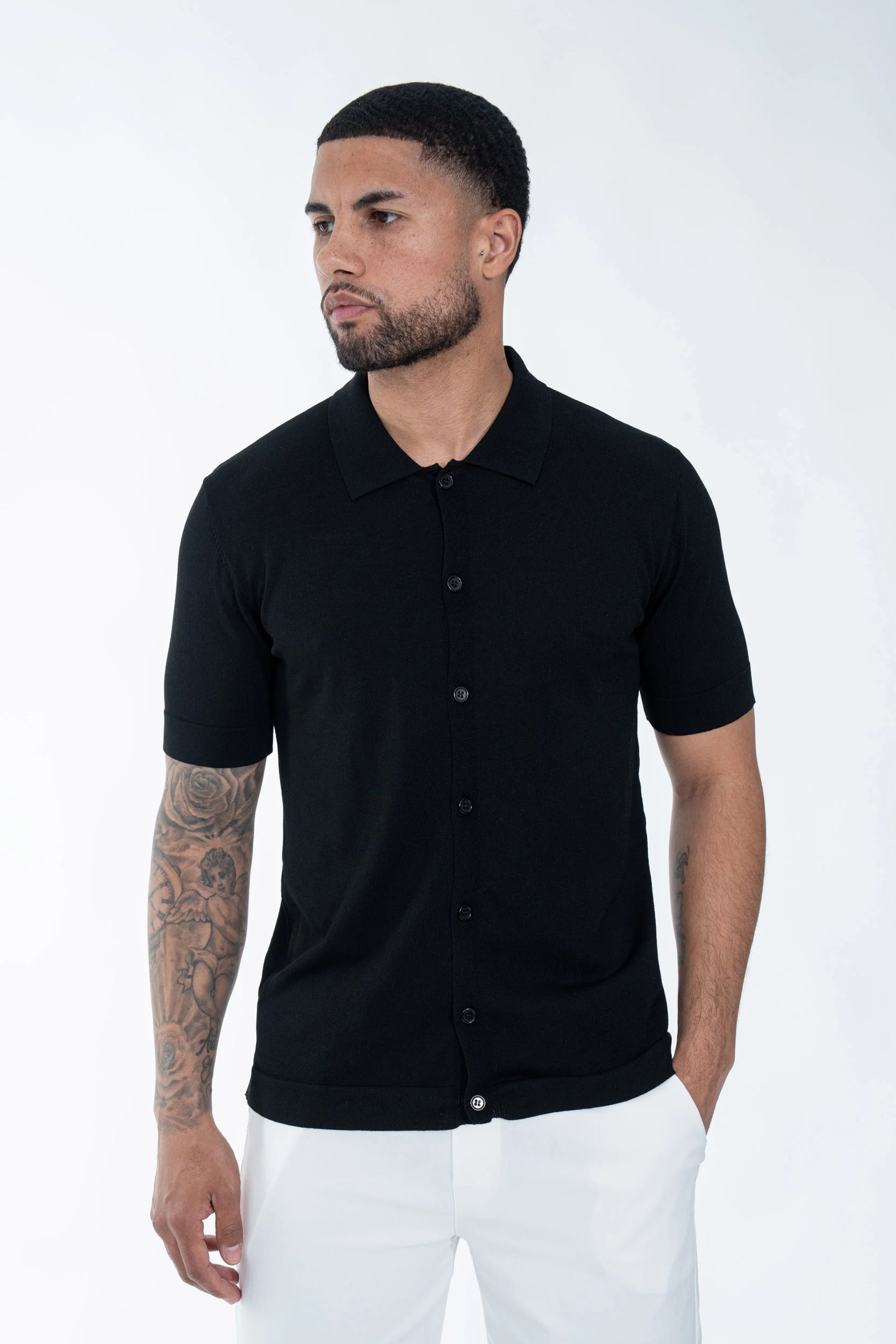 Polo boutonné manches courtes - Image 7