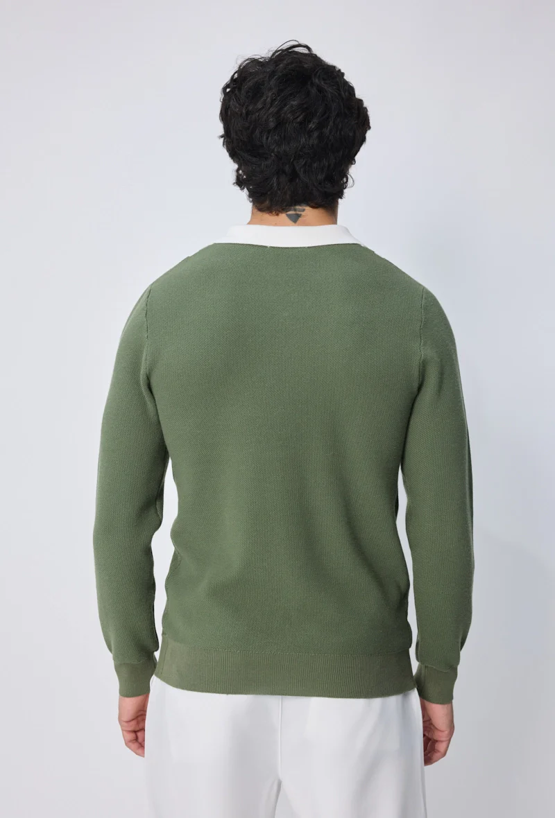 Pull à col v - Image 3
