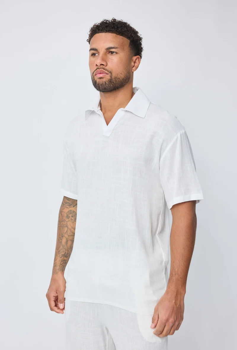 Polo effet lin - Image 14