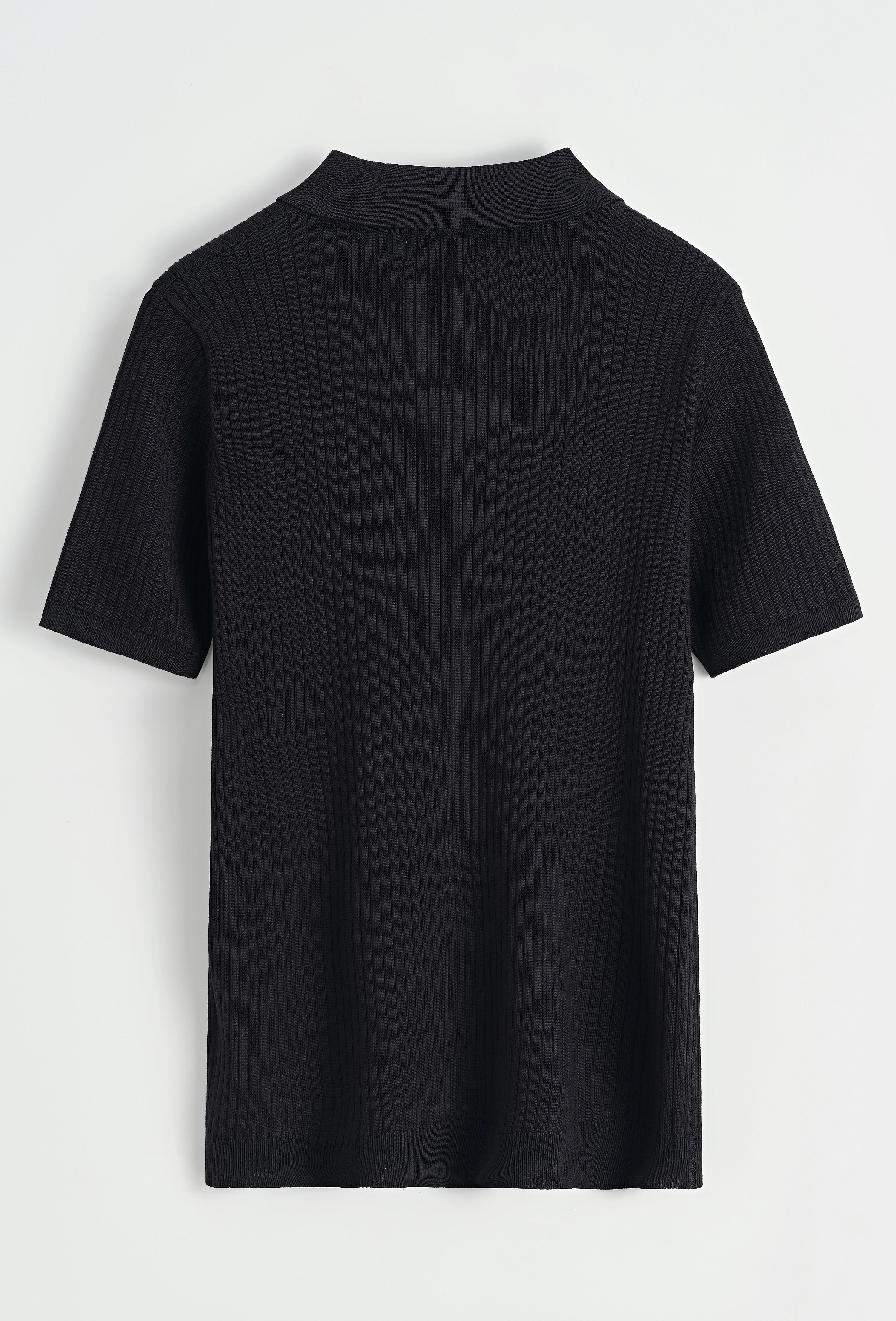 Polo effet rayé uni - Image 8