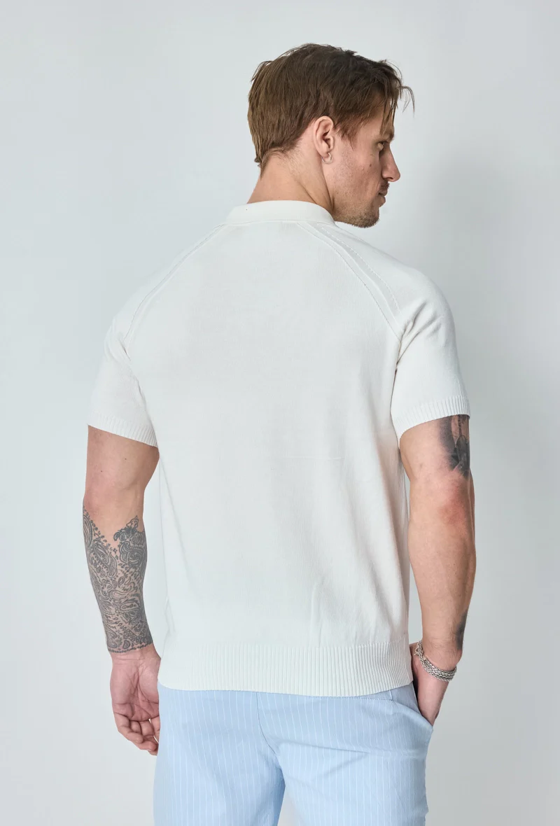 Polo tricoté col rabattu - Image 7