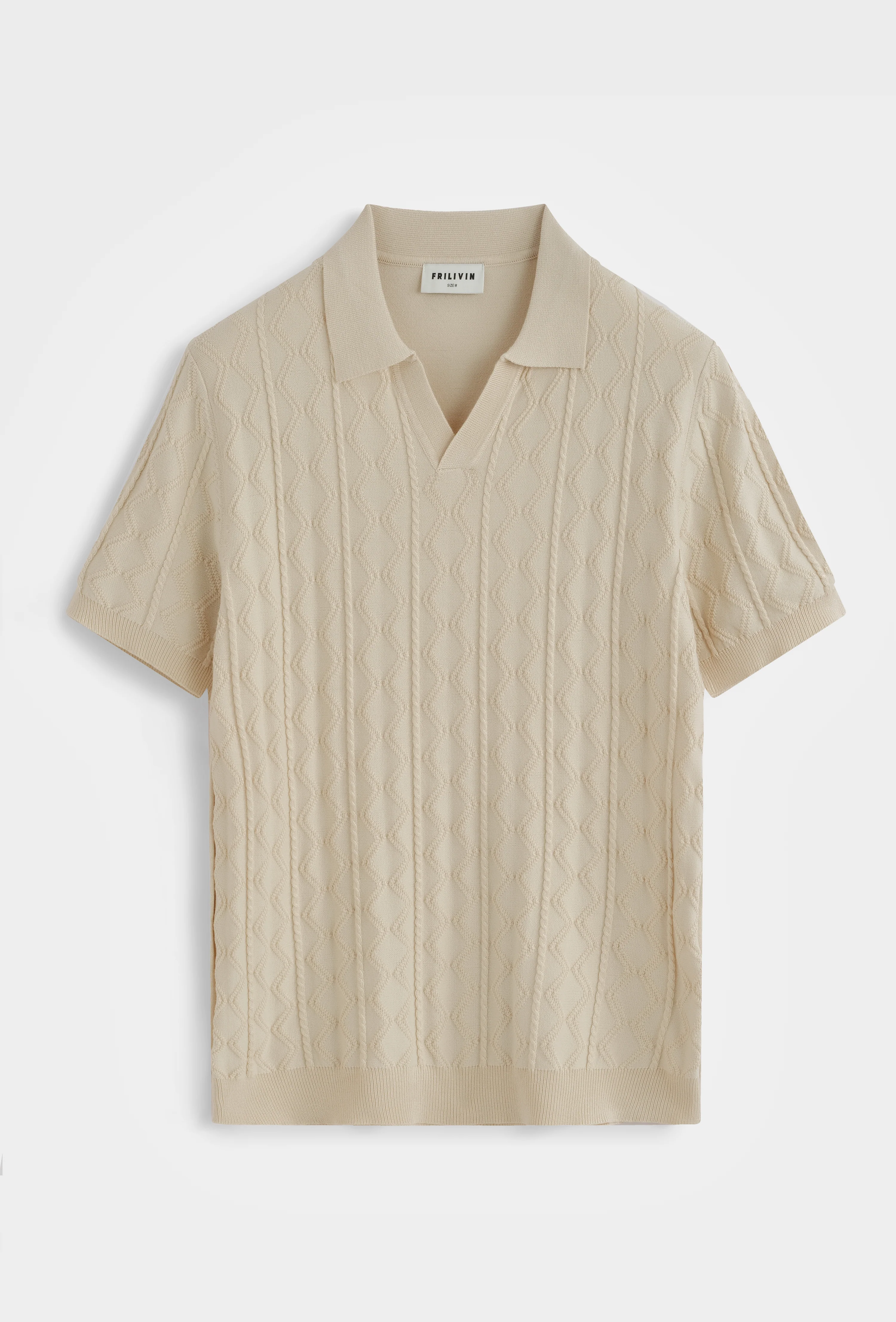 Polo tricot col ouvert - Image 10