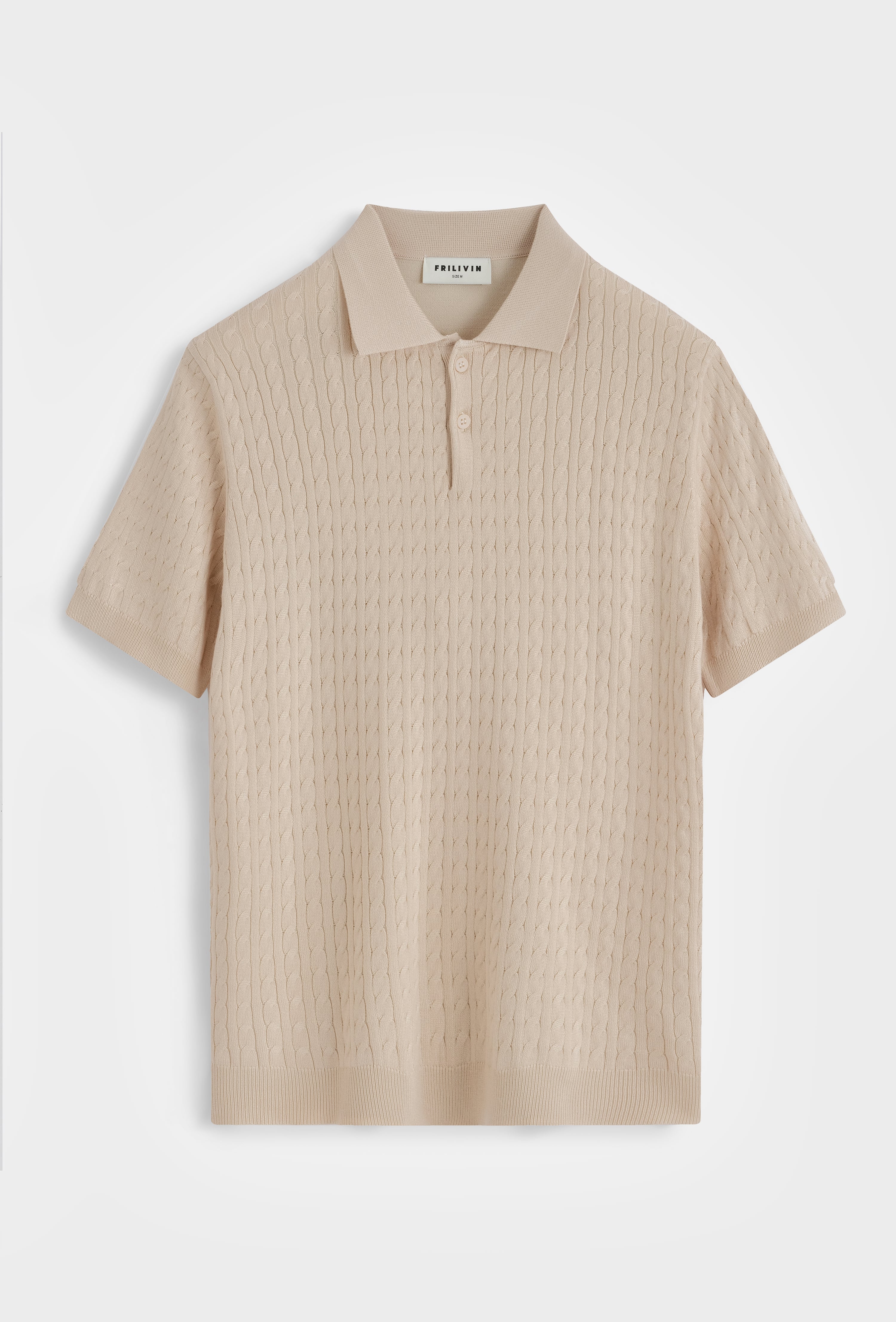 Polo tricot texturé - Image 10