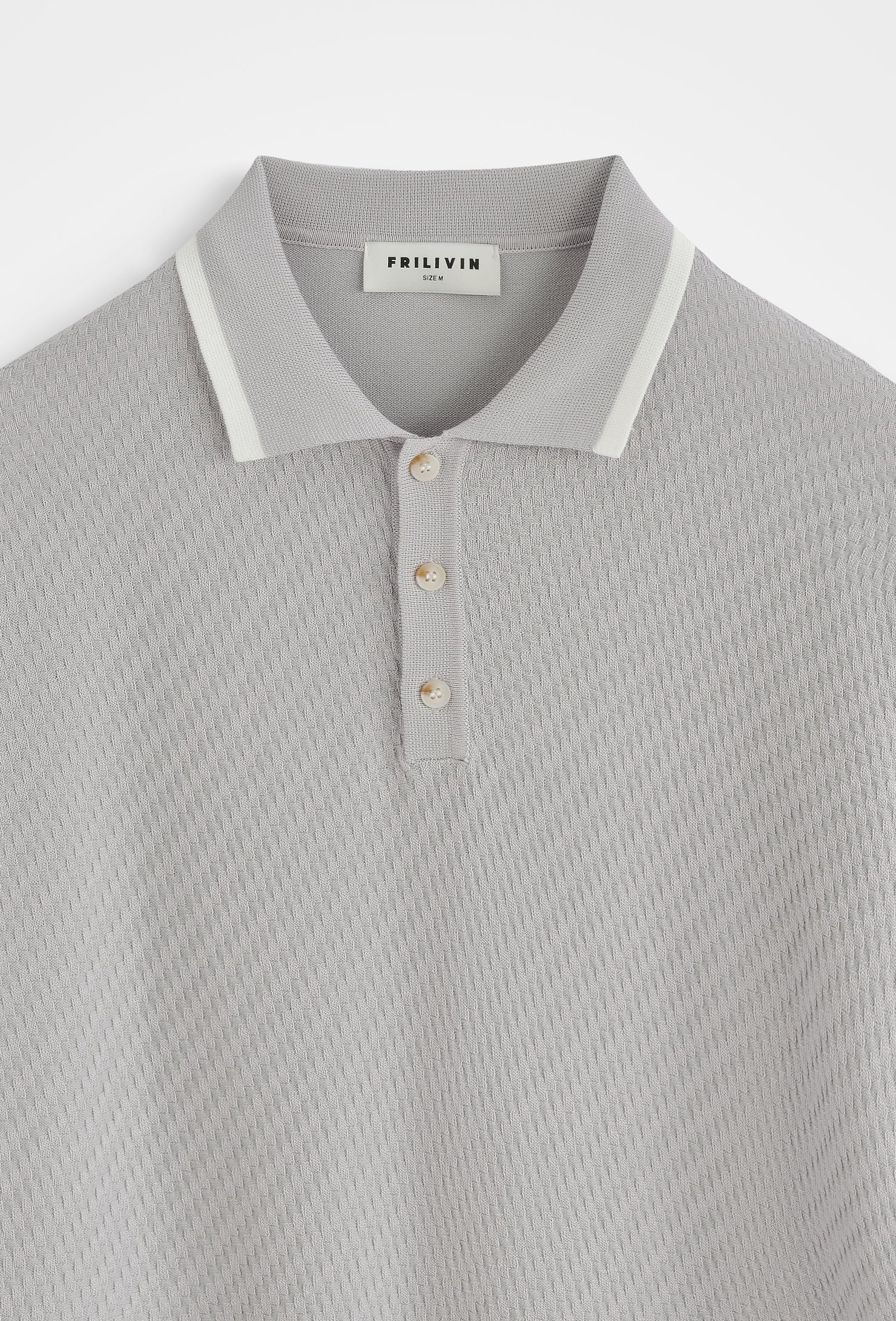 Polo maille texturée - Image 6