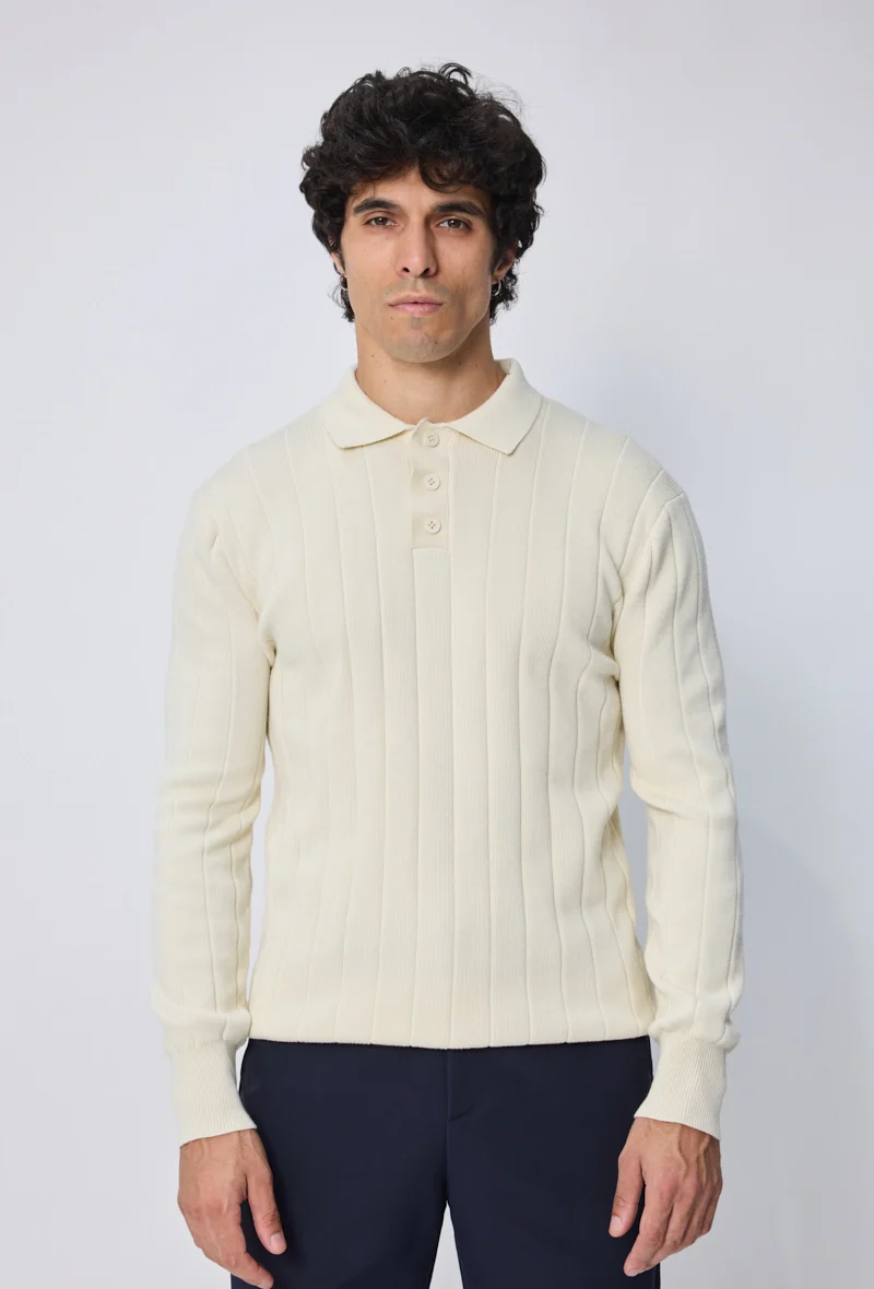 Polo à boutons