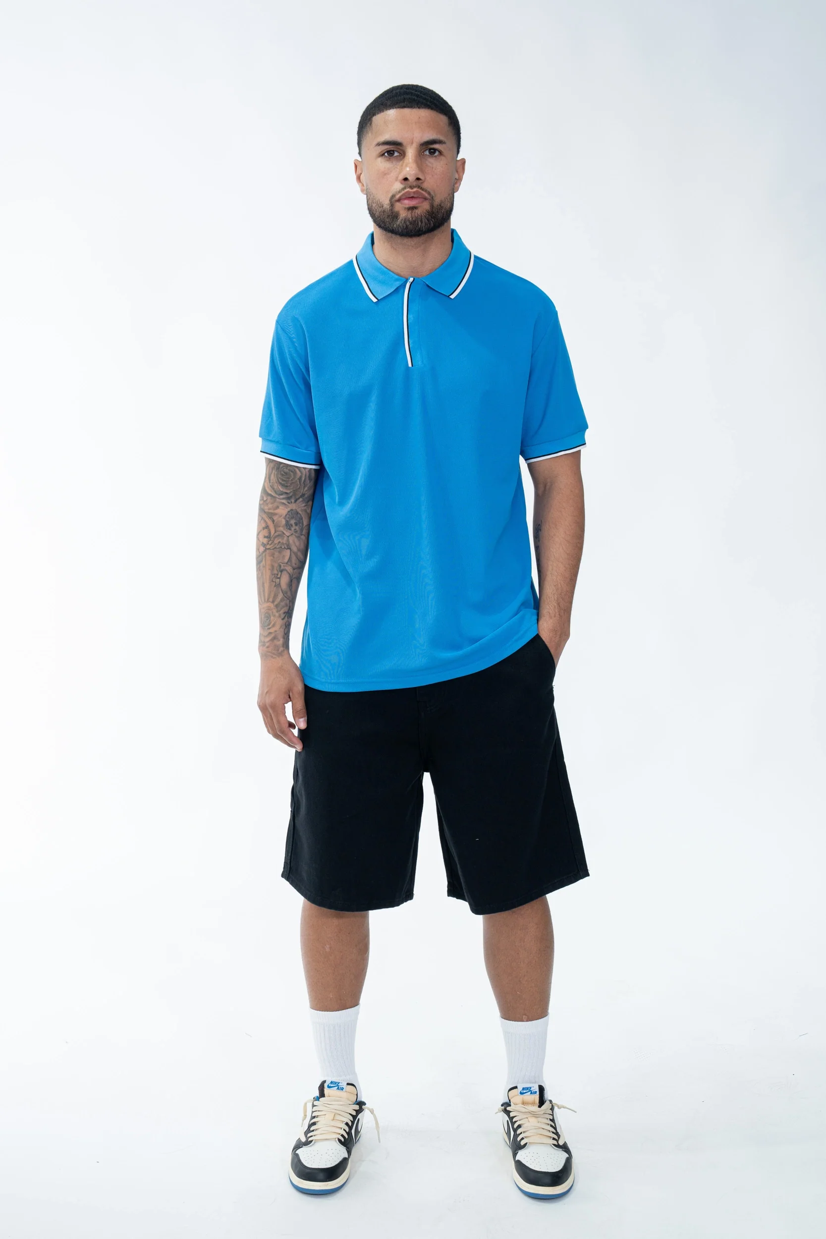 Polo uni à manches courtes - Image 18