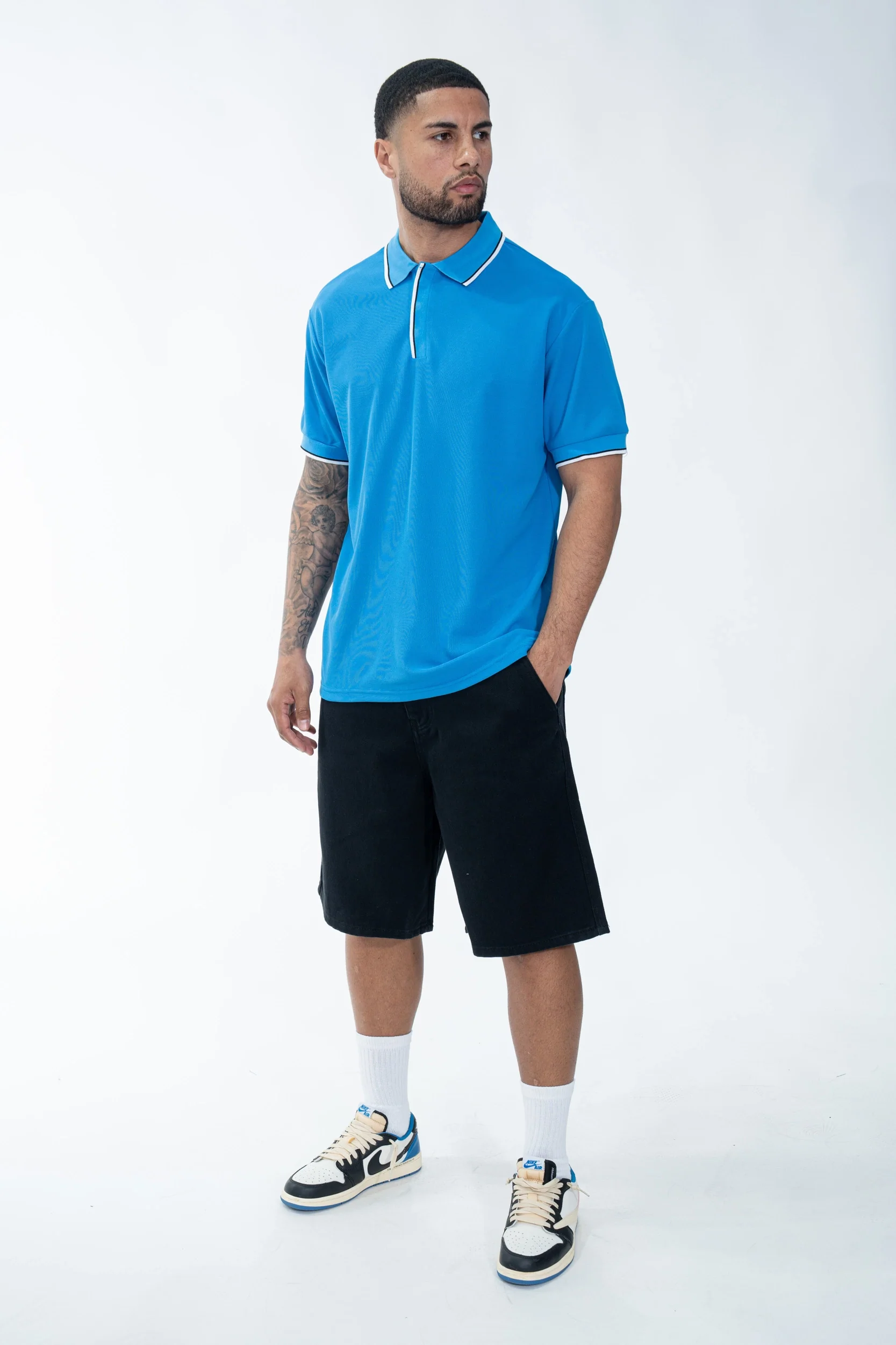 Polo uni à manches courtes - Image 19