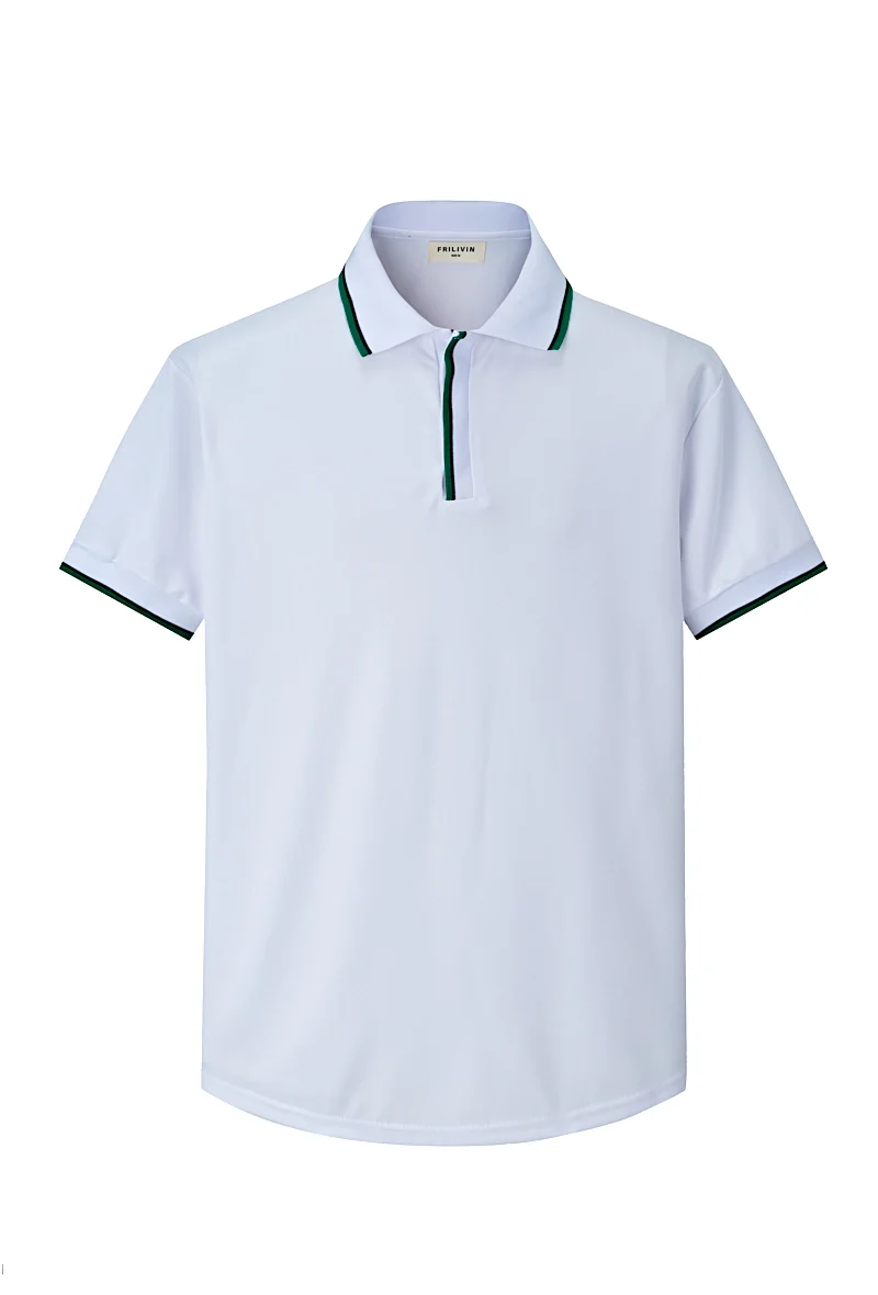 Polo uni à manches courtes - Image 6