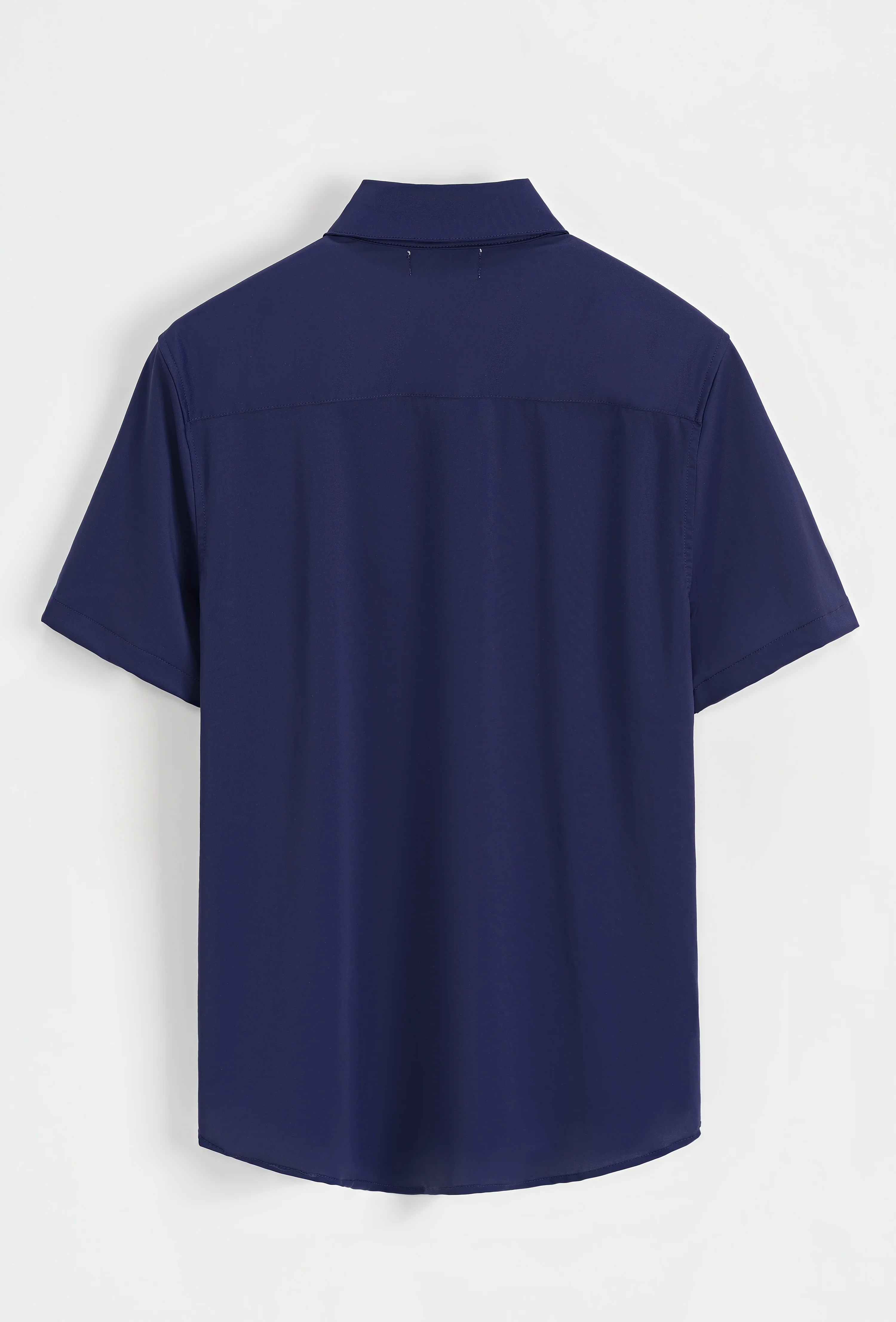 Polo uni manche court col ouvert - Image 10