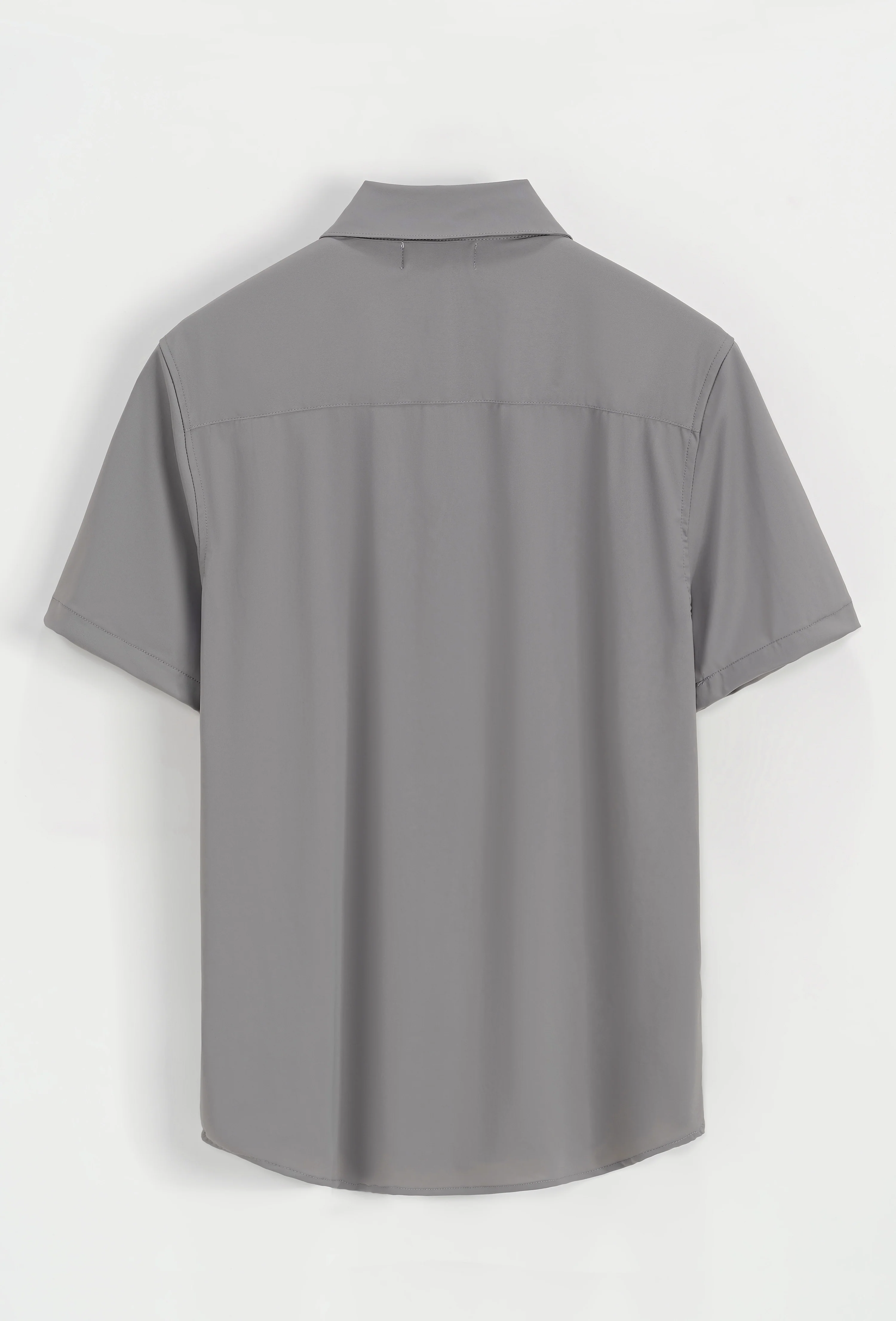 Polo uni manche court col ouvert - Image 19