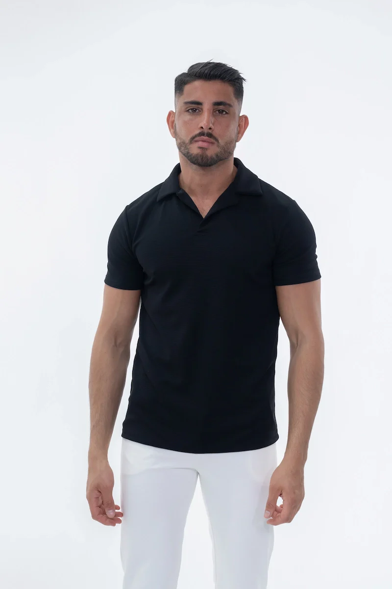 Polo uni manches courtes - Image 9