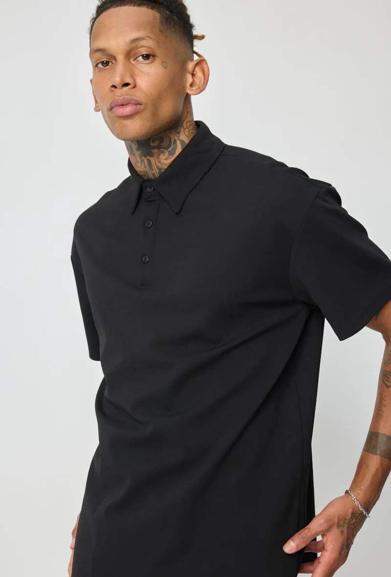 Polo uni manches courtes - Image 10
