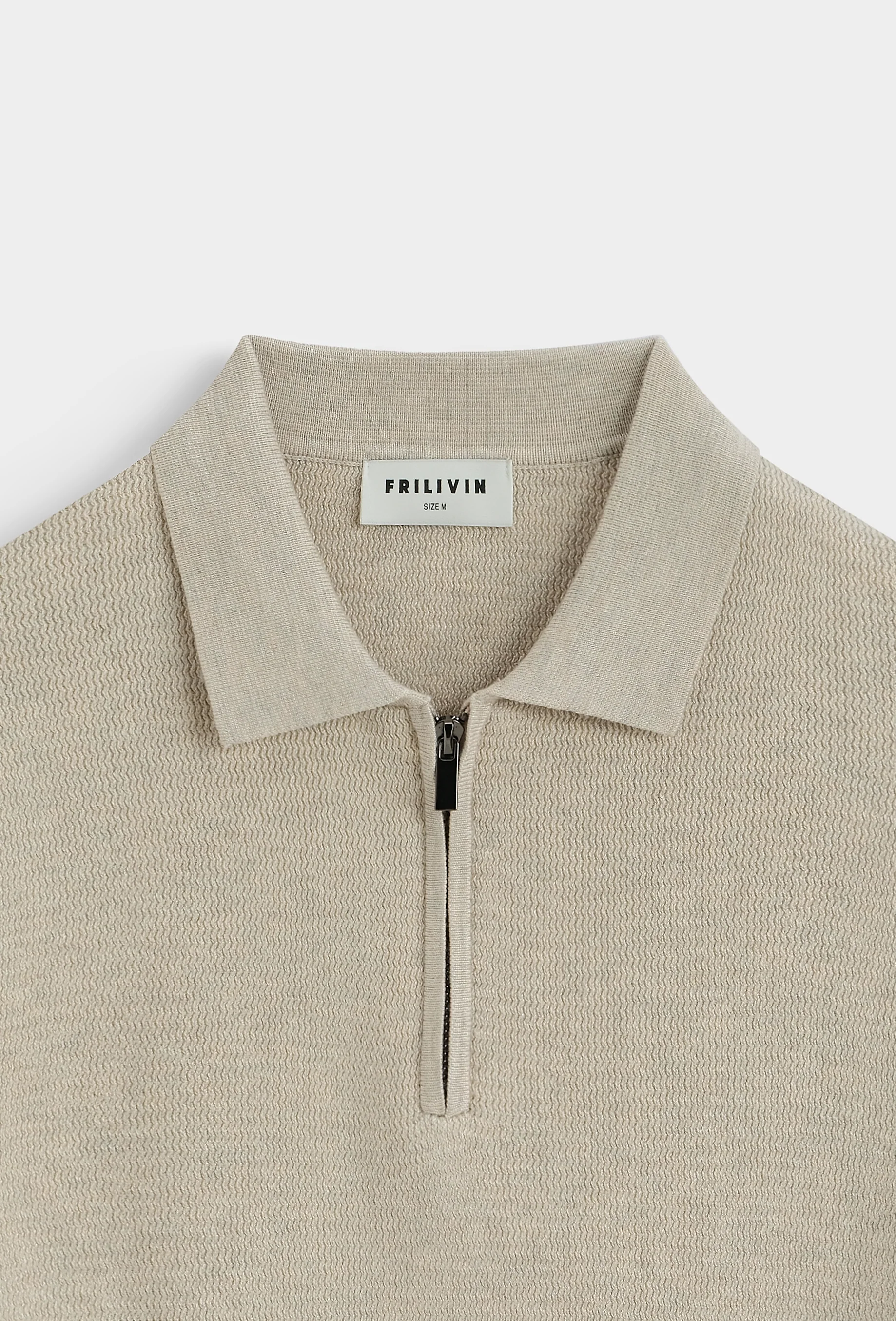 Polo zippé col classique - Image 11