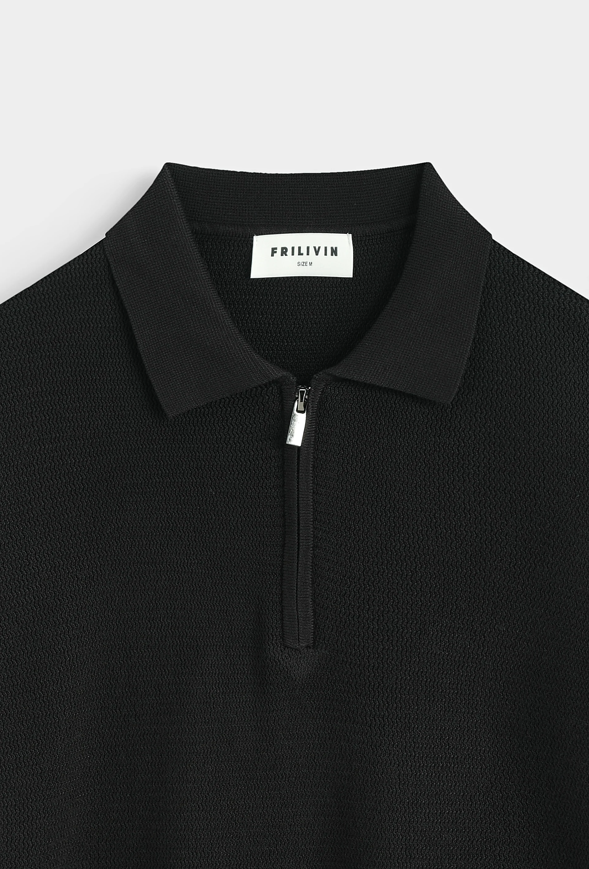 Polo zippé col classique - Image 2