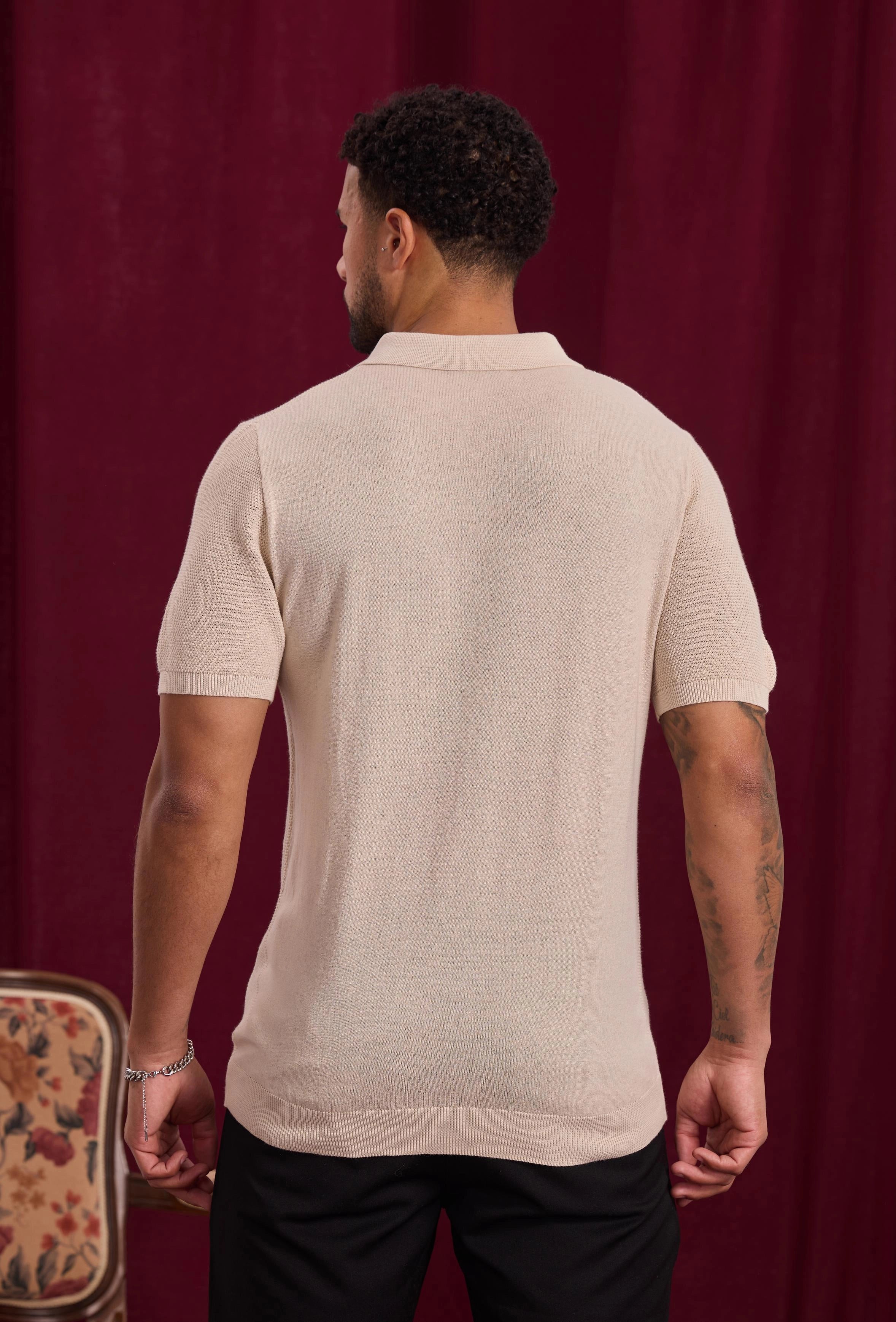Pull à col chemise avec boutons - Image 13