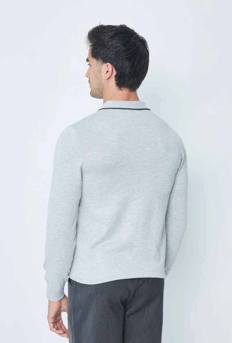 Pull à col chemise - Image 10