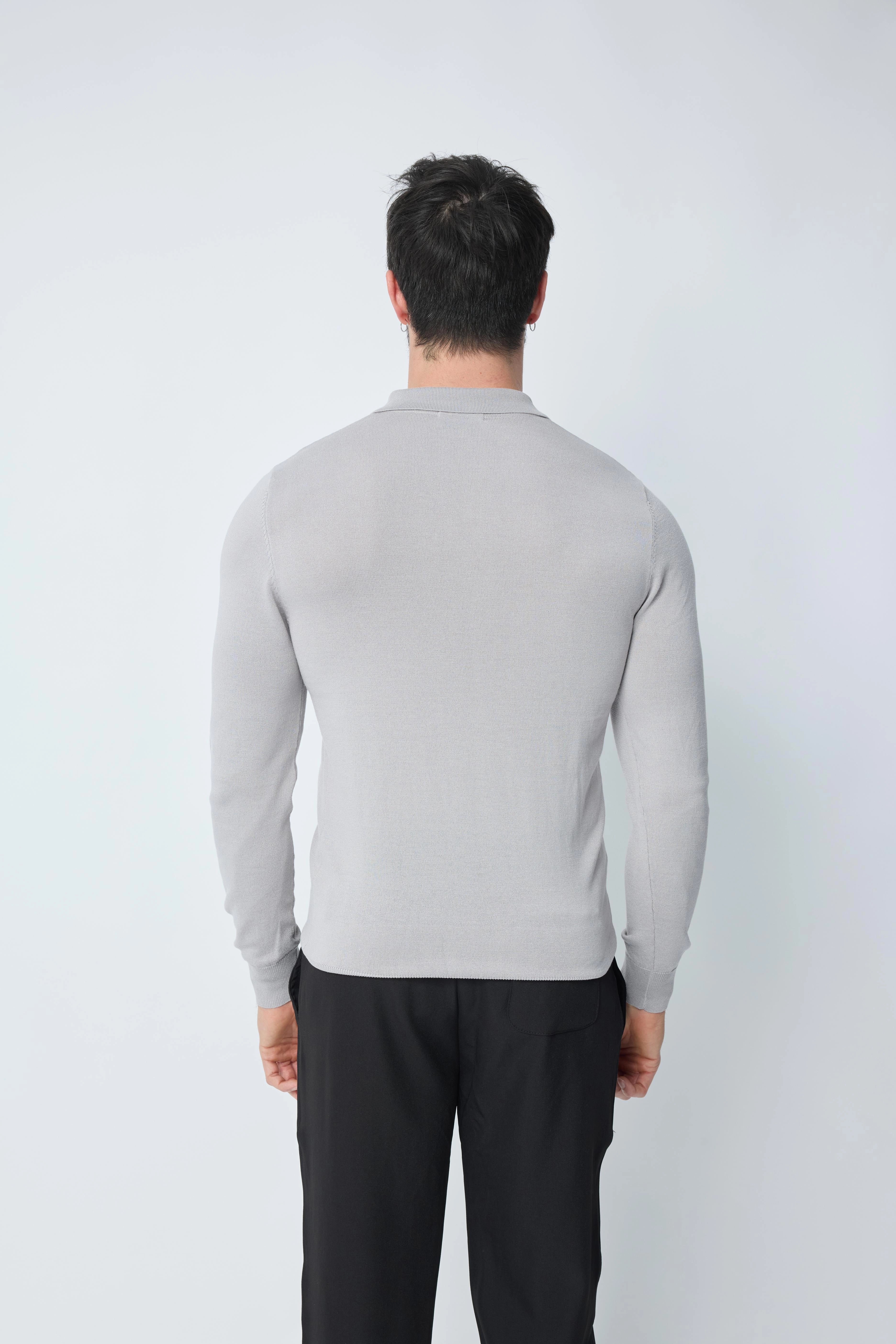Pull à col chemise - Image 3