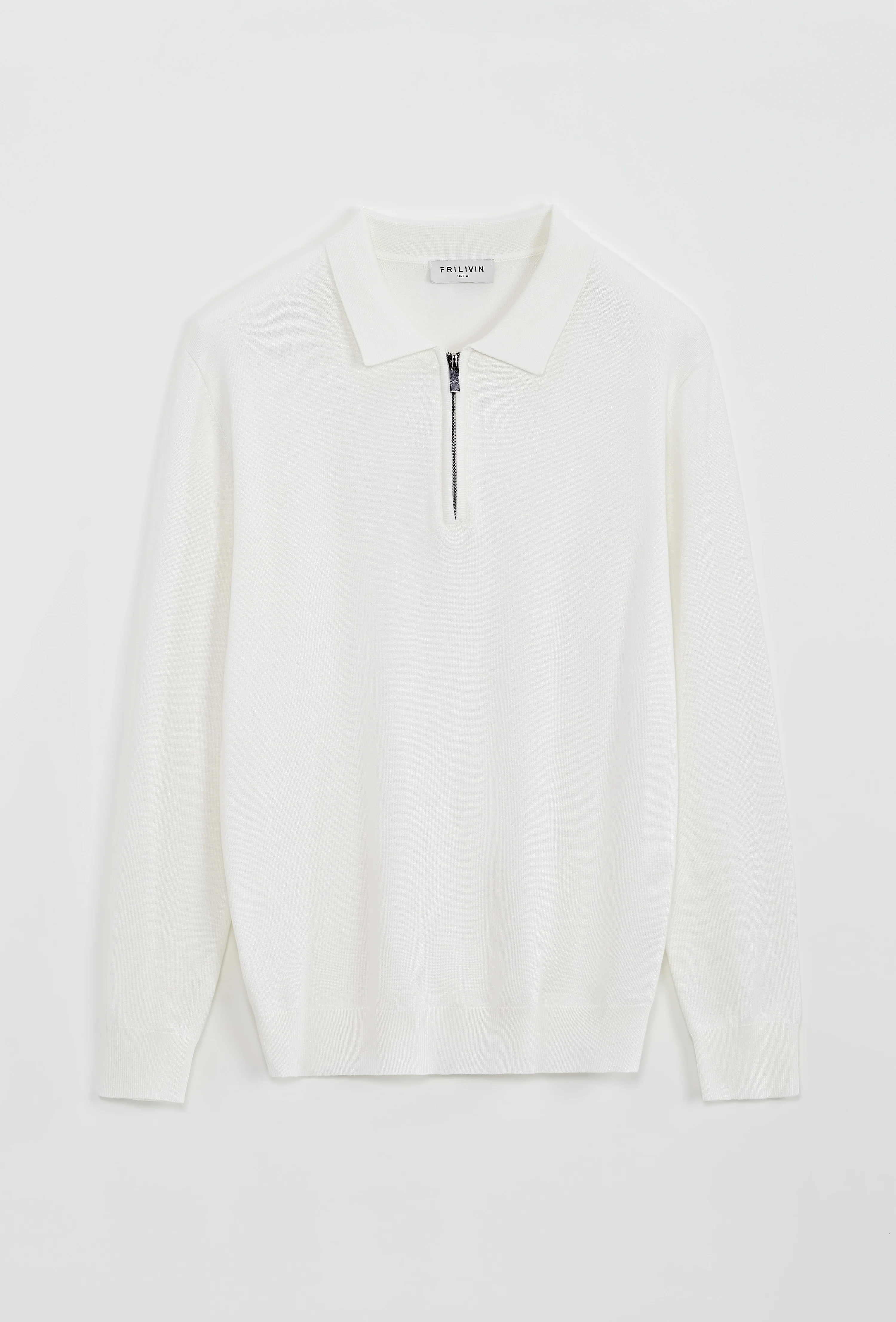 Pull à col chemise zipé - Image 29