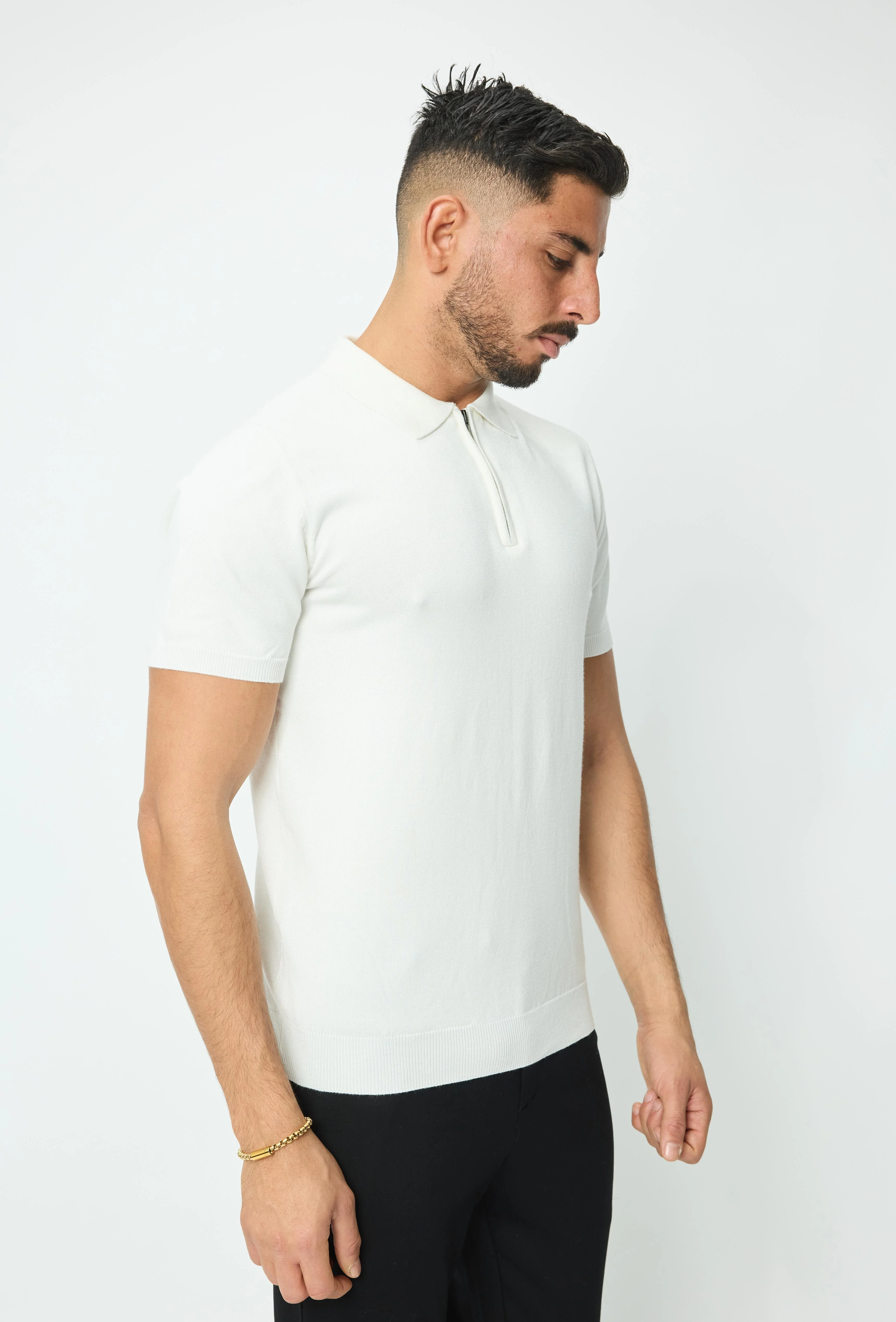 Polo zippé col classique - Image 3