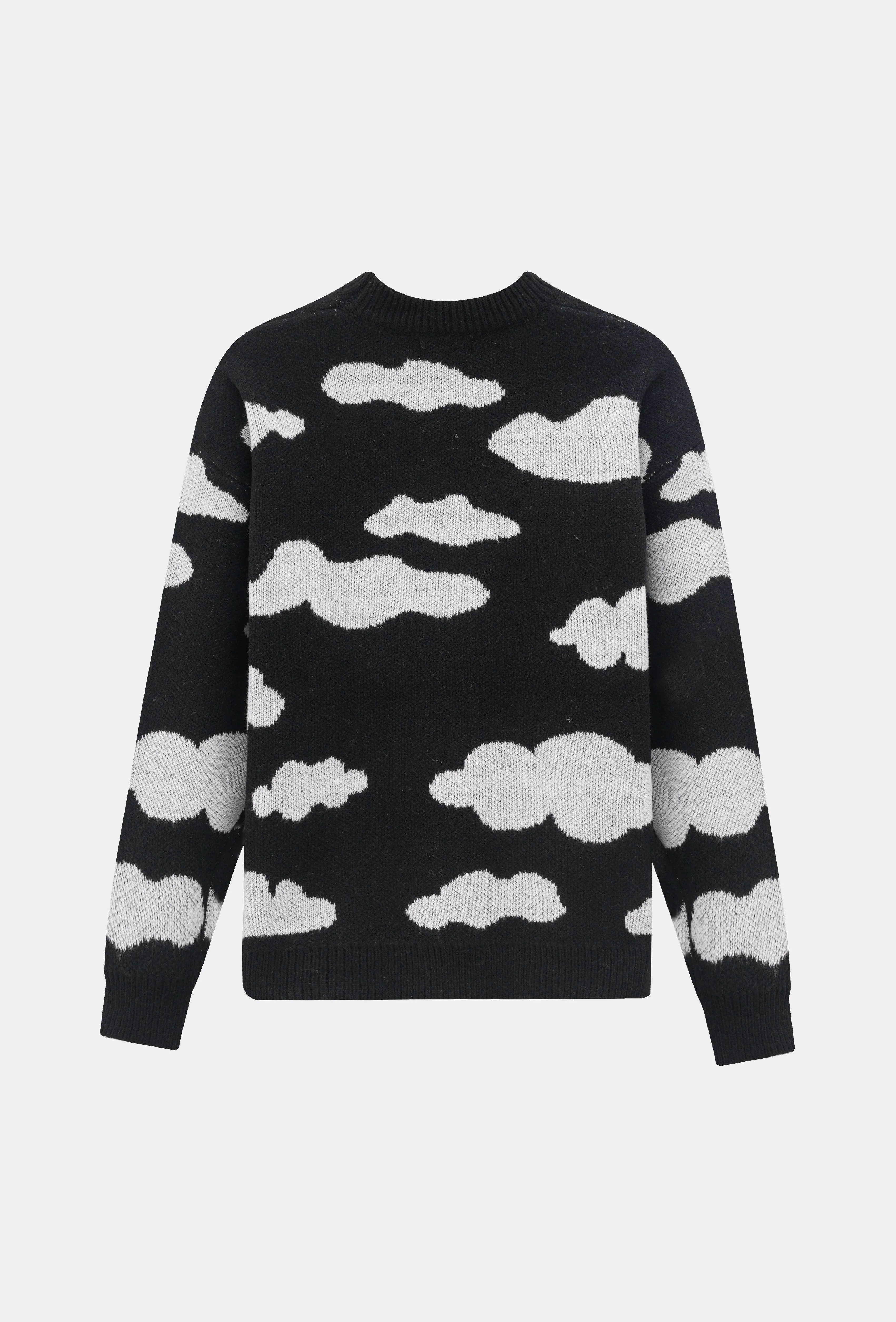 Pull à motif nuages - Image 2
