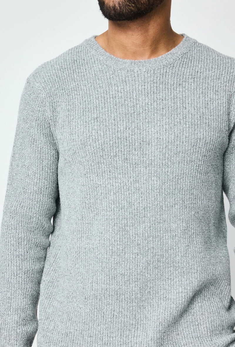 Pull chiné à col rond - Image 12