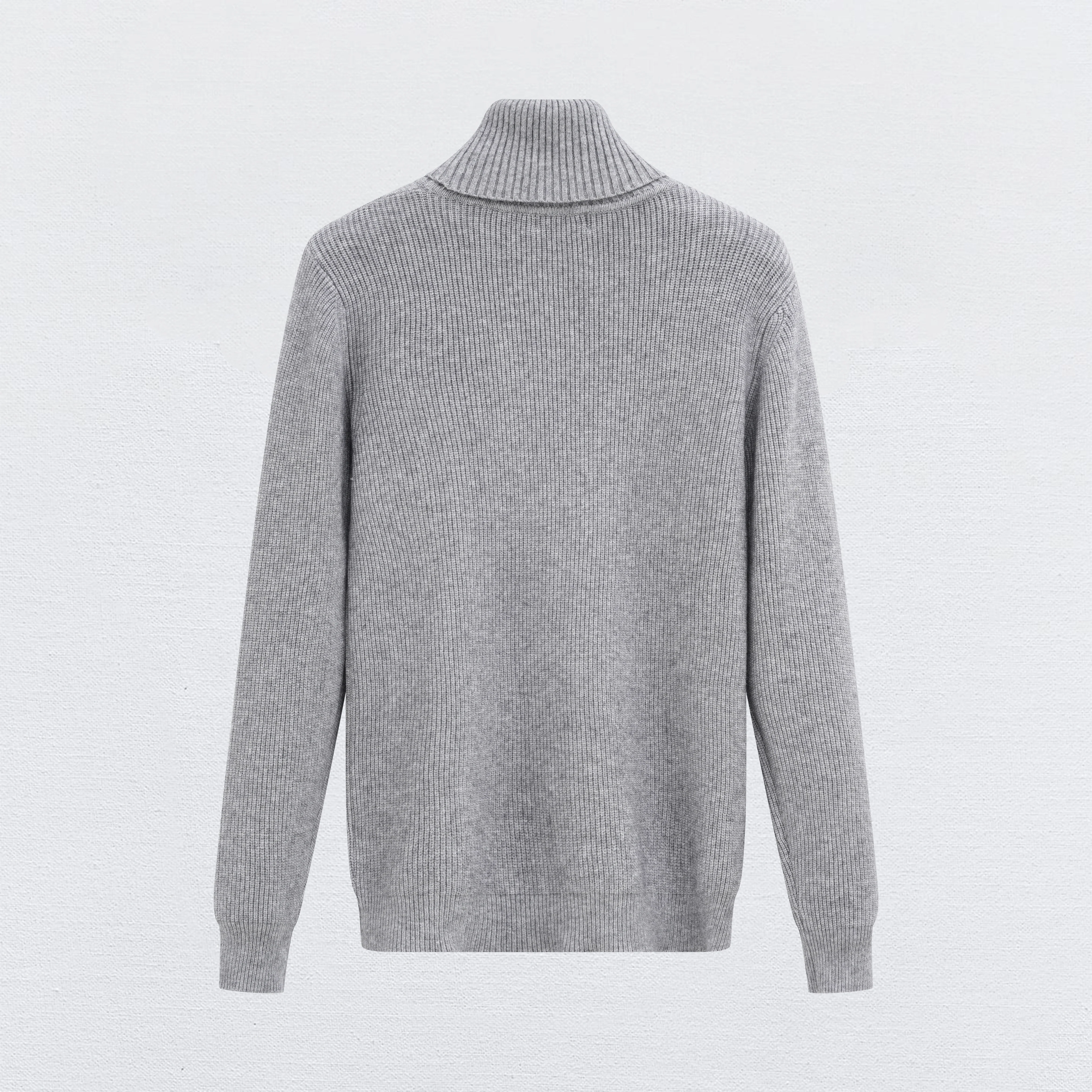 Pull col roulé maille cotelé - Image 24