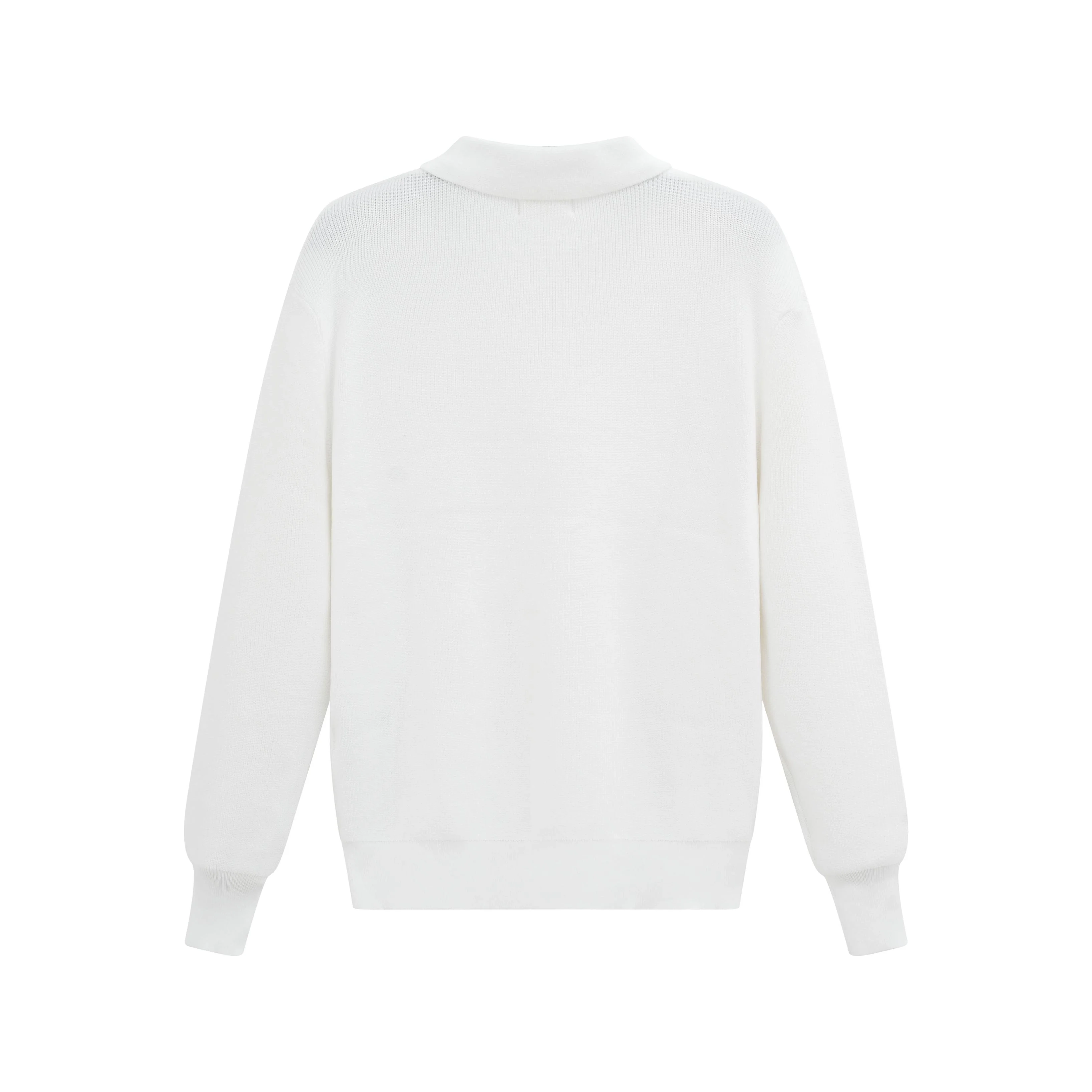 Pull en maille col à revers avec deux boutons - Image 15
