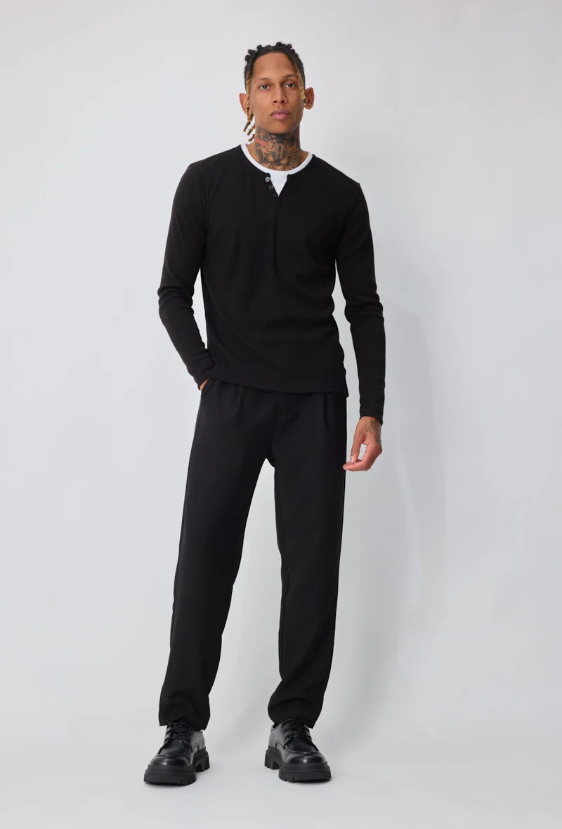Pull homme uni - Image 2