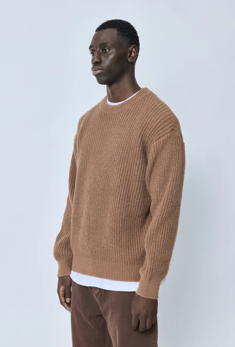 Pull maille épaisse cotelée - Image 23