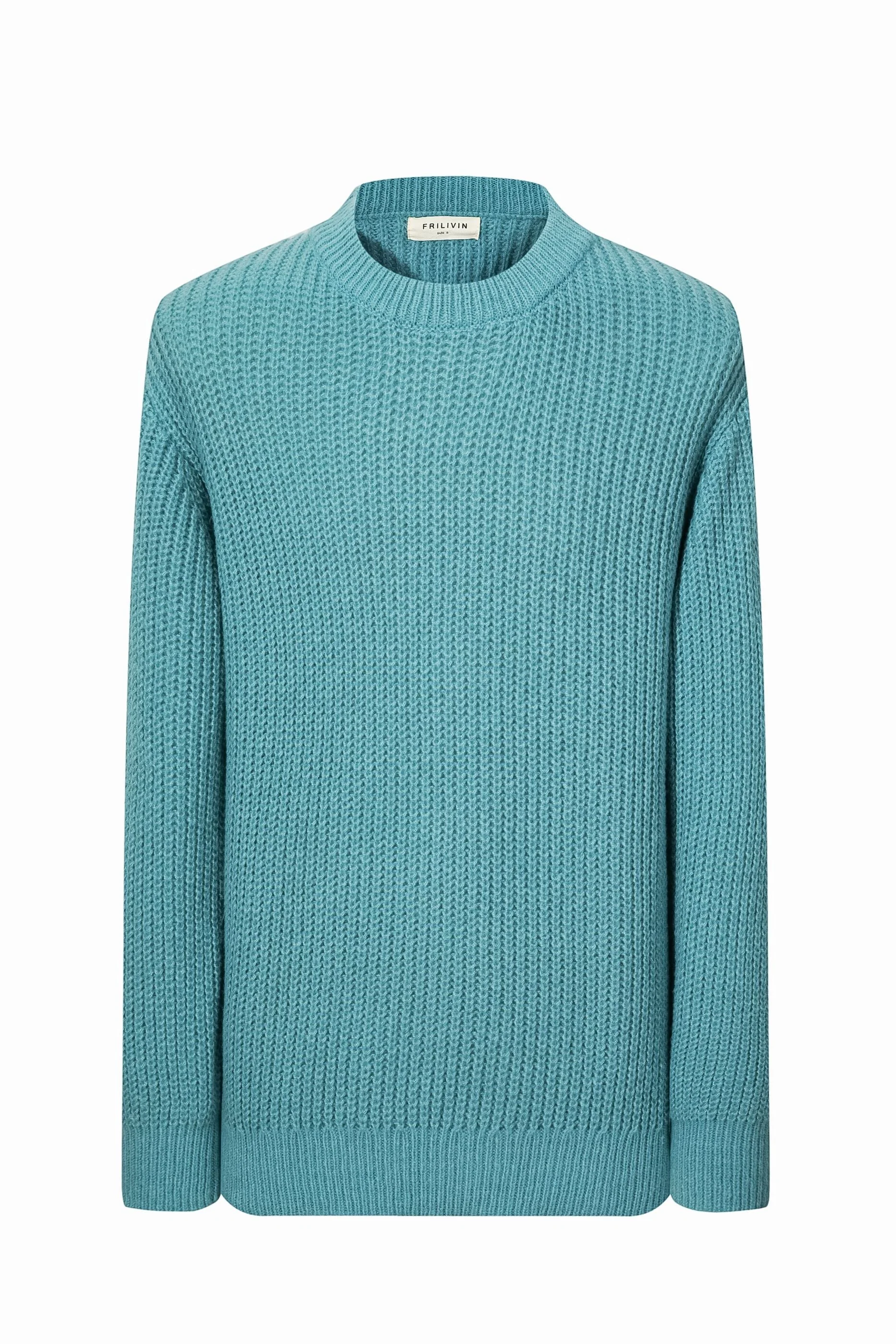 Pull maille épaisse cotelée - Image 8