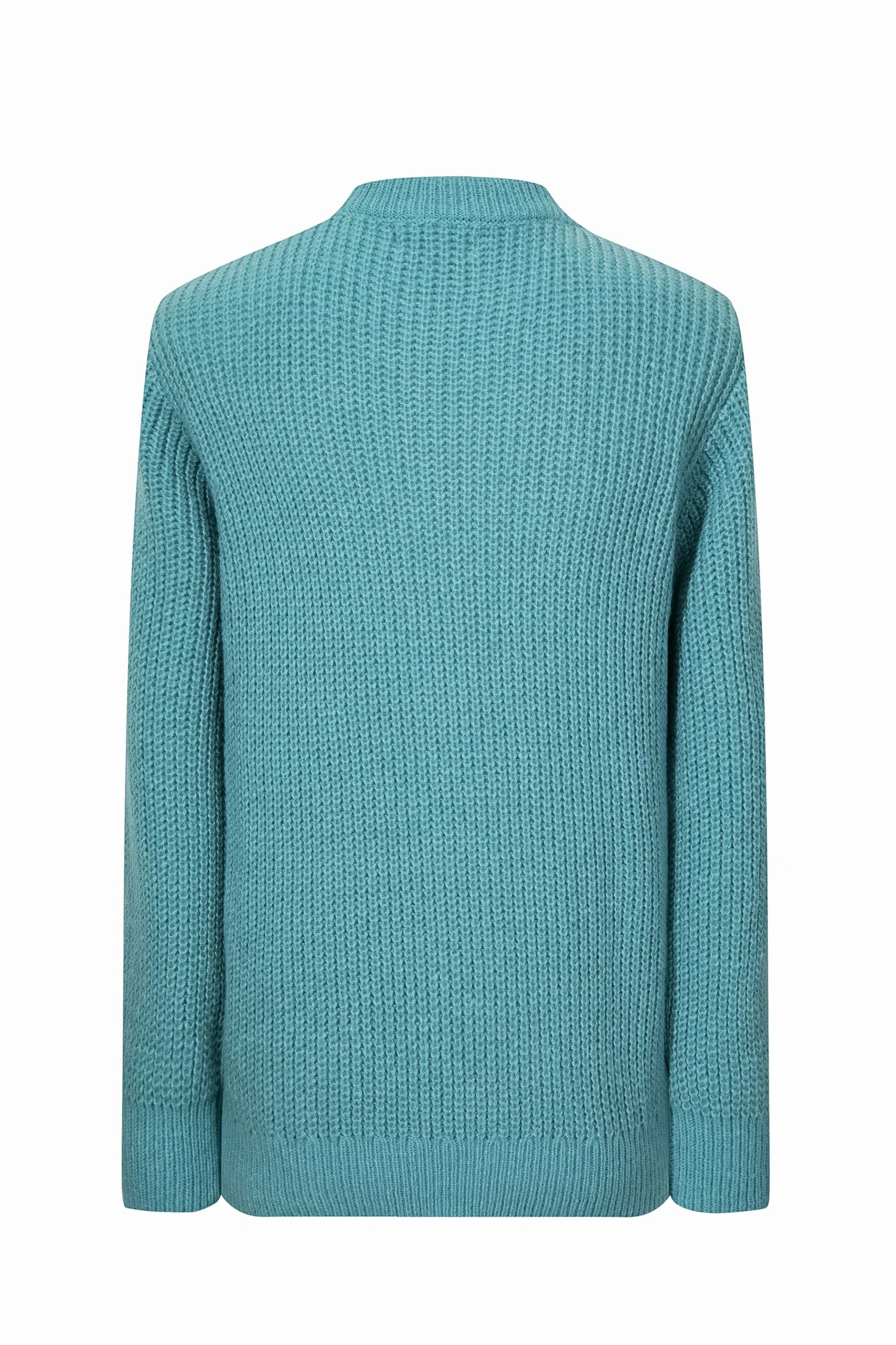 Pull maille épaisse cotelée - Image 9