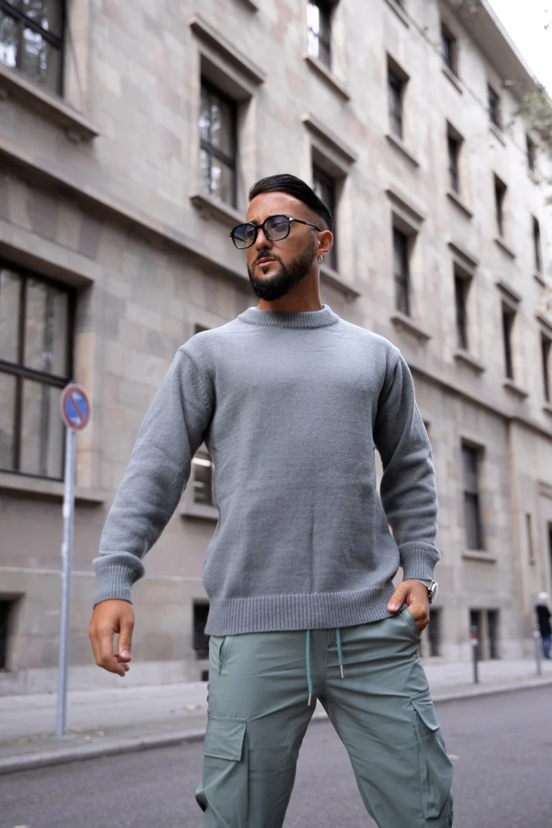 Pull maille épaisse