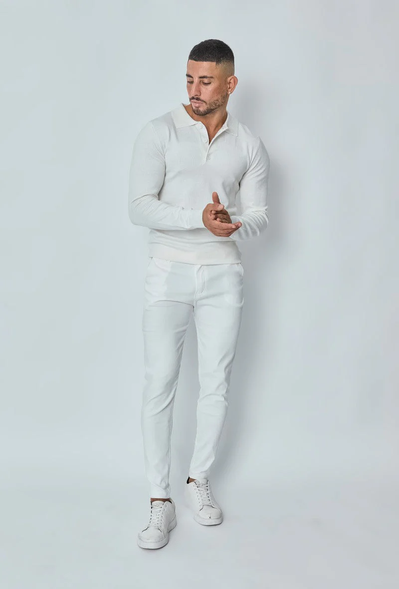 Pull uni en maille - Image 10