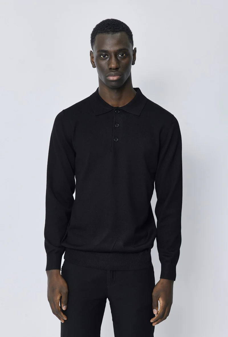 Pull uni en maille - Image 21