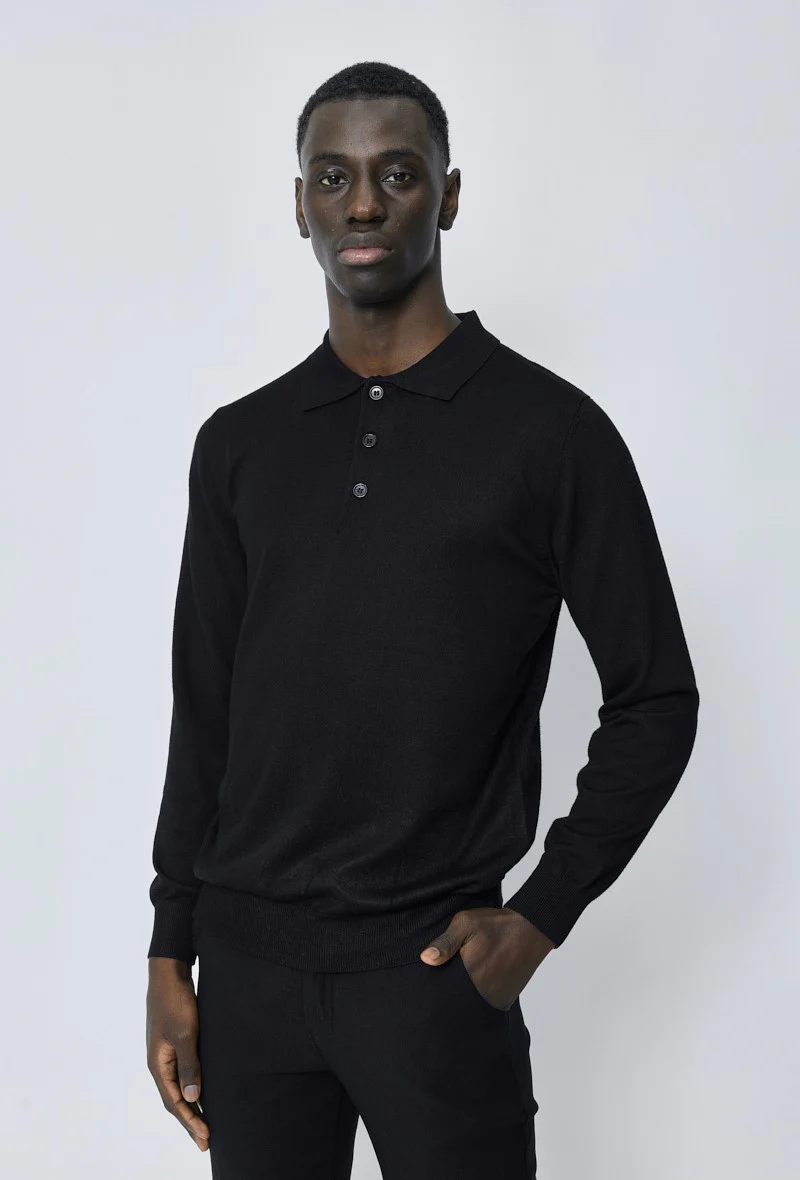 Pull uni en maille - Image 24