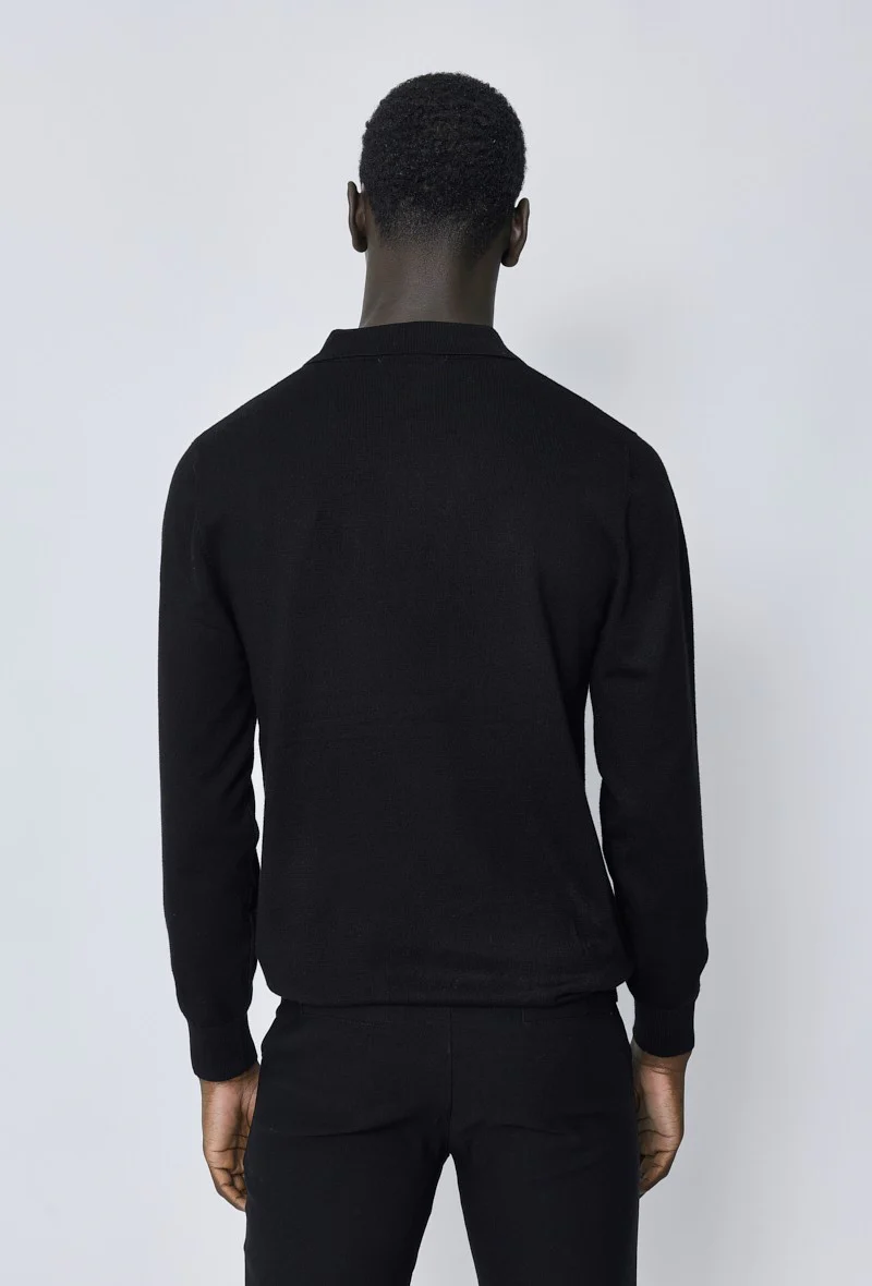 Pull uni en maille - Image 25