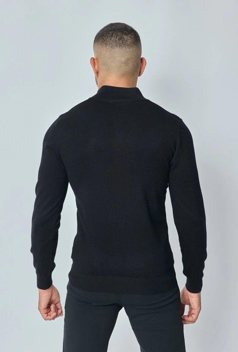 Pull zippé col montant slim - Image 5
