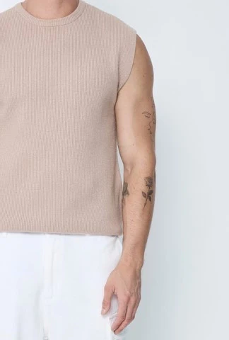 Pull maille sans manches - Image 3