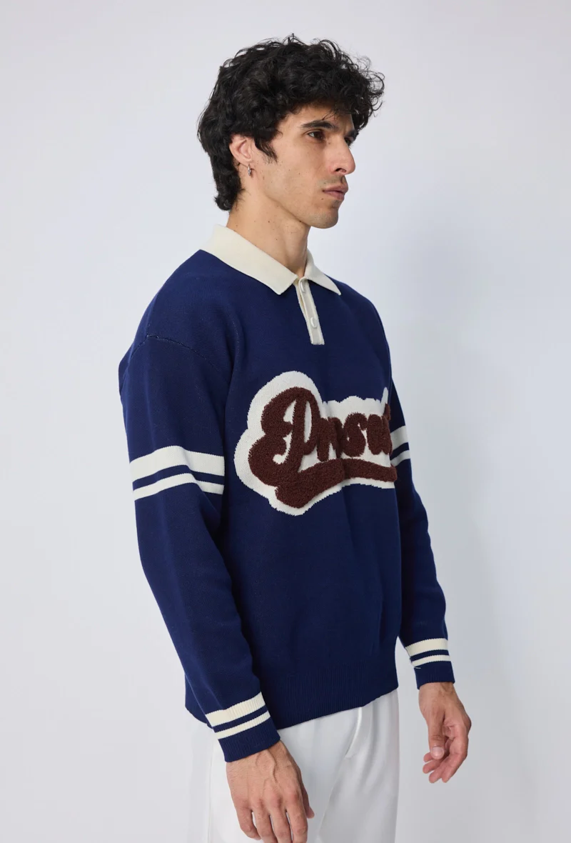 Pull avec boutons façon polo - Image 10
