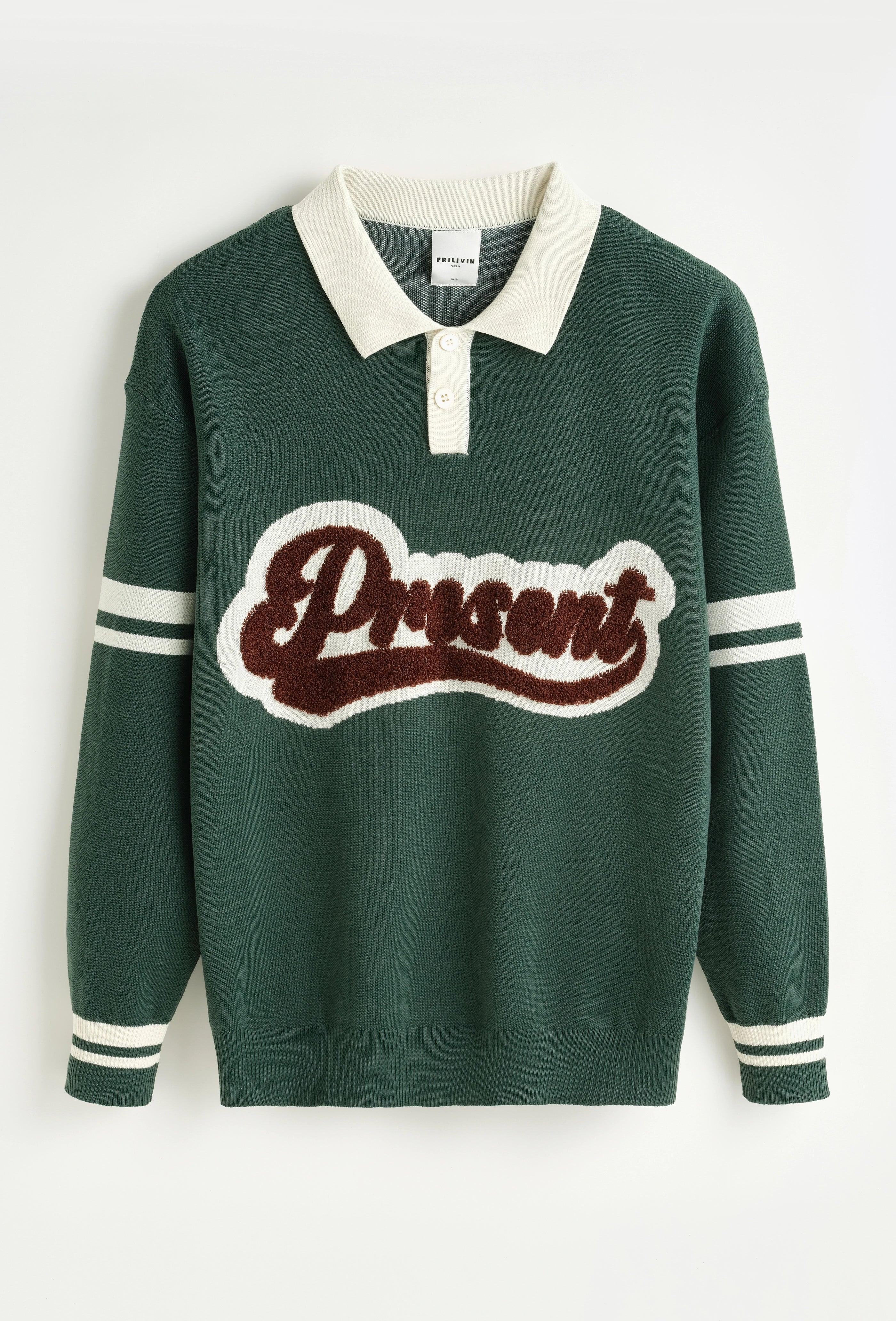 Pull avec boutons façon polo - Image 6