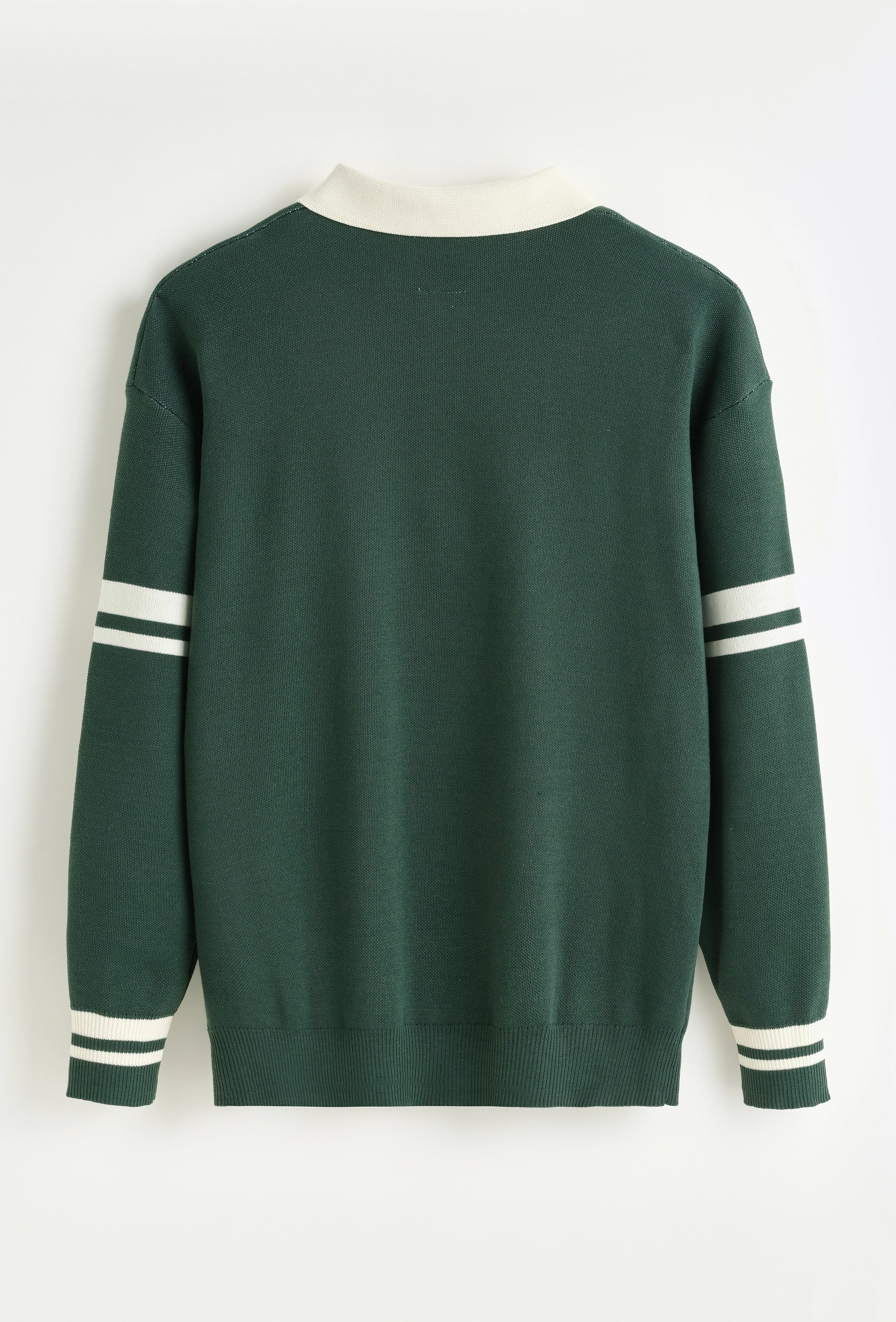 Pull avec boutons façon polo - Image 8