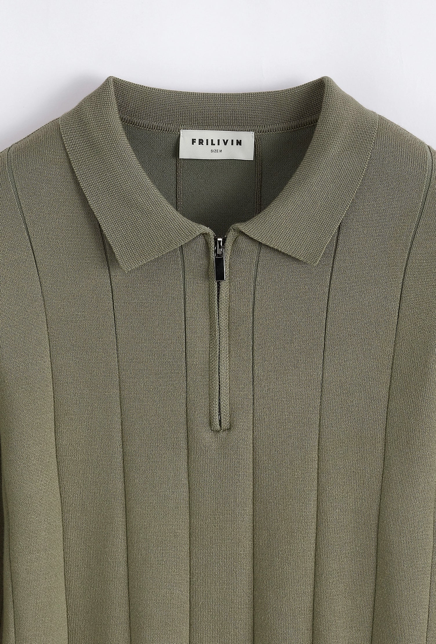 Pull polo zippé tendance - Image 13
