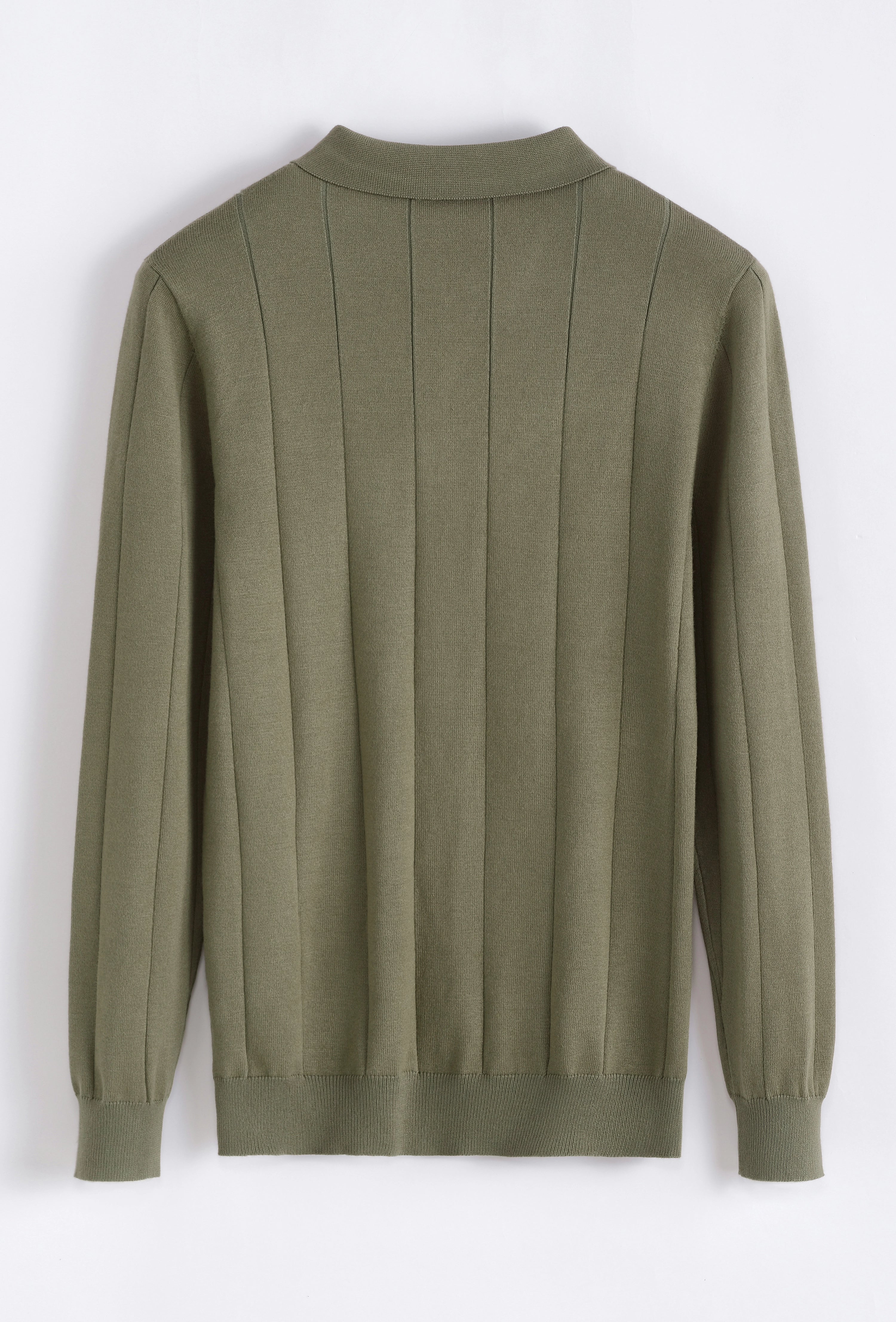 Pull polo zippé tendance - Image 14