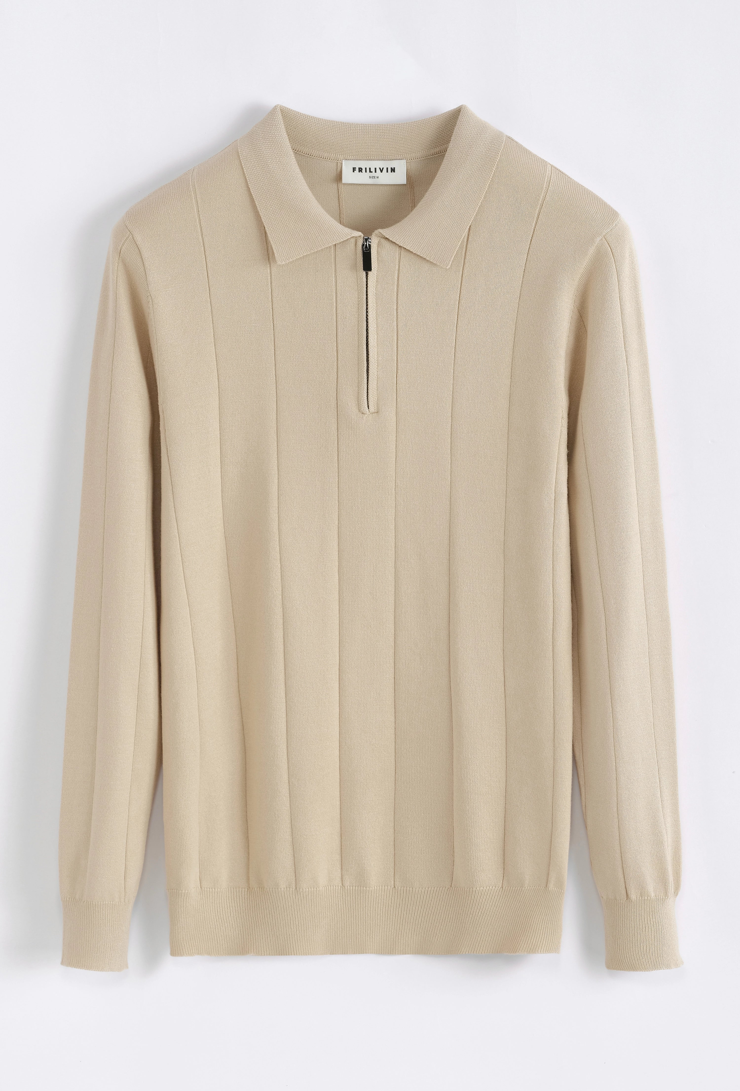 Pull polo zippé tendance - Image 15
