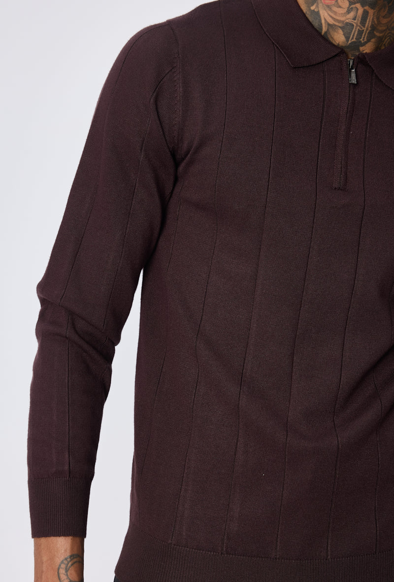 Pull polo zippé tendance - Image 23