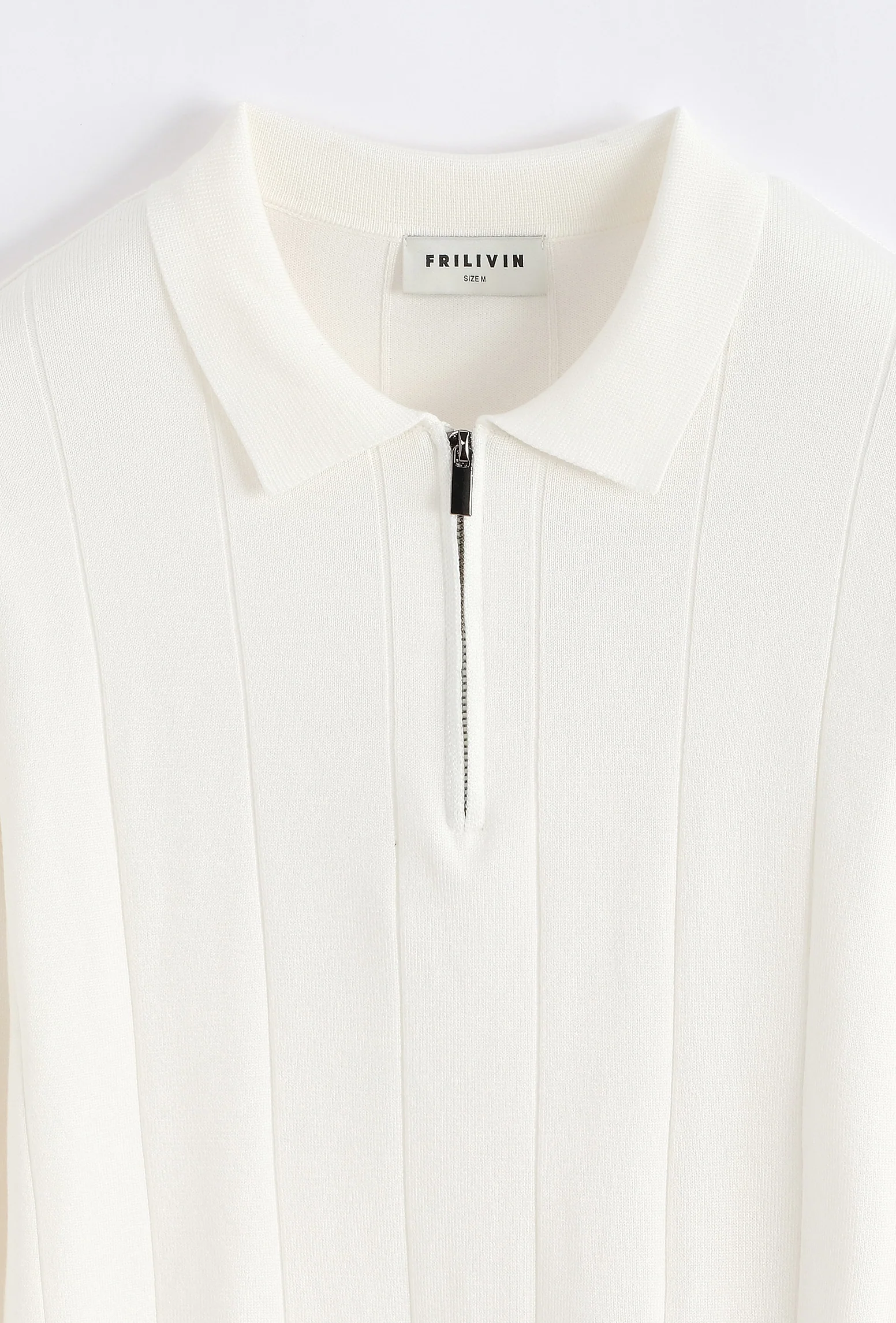 Pull polo zippé tendance - Image 7