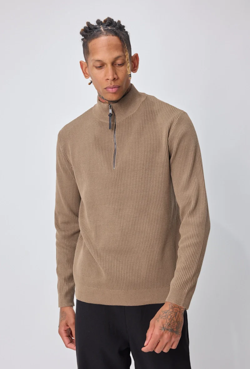 Veste homme uni avec poches latérales