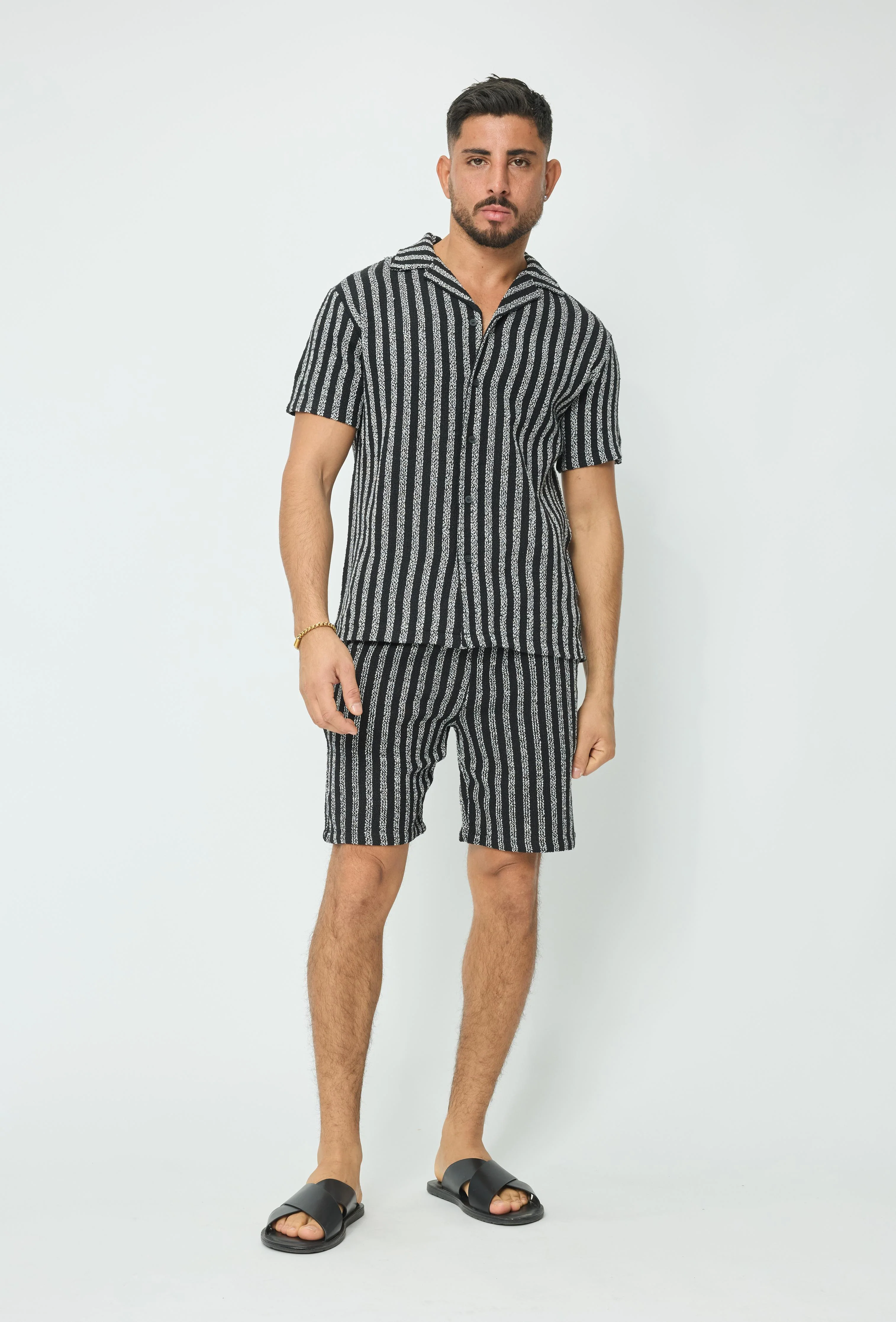 Short à rayures - Image 5
